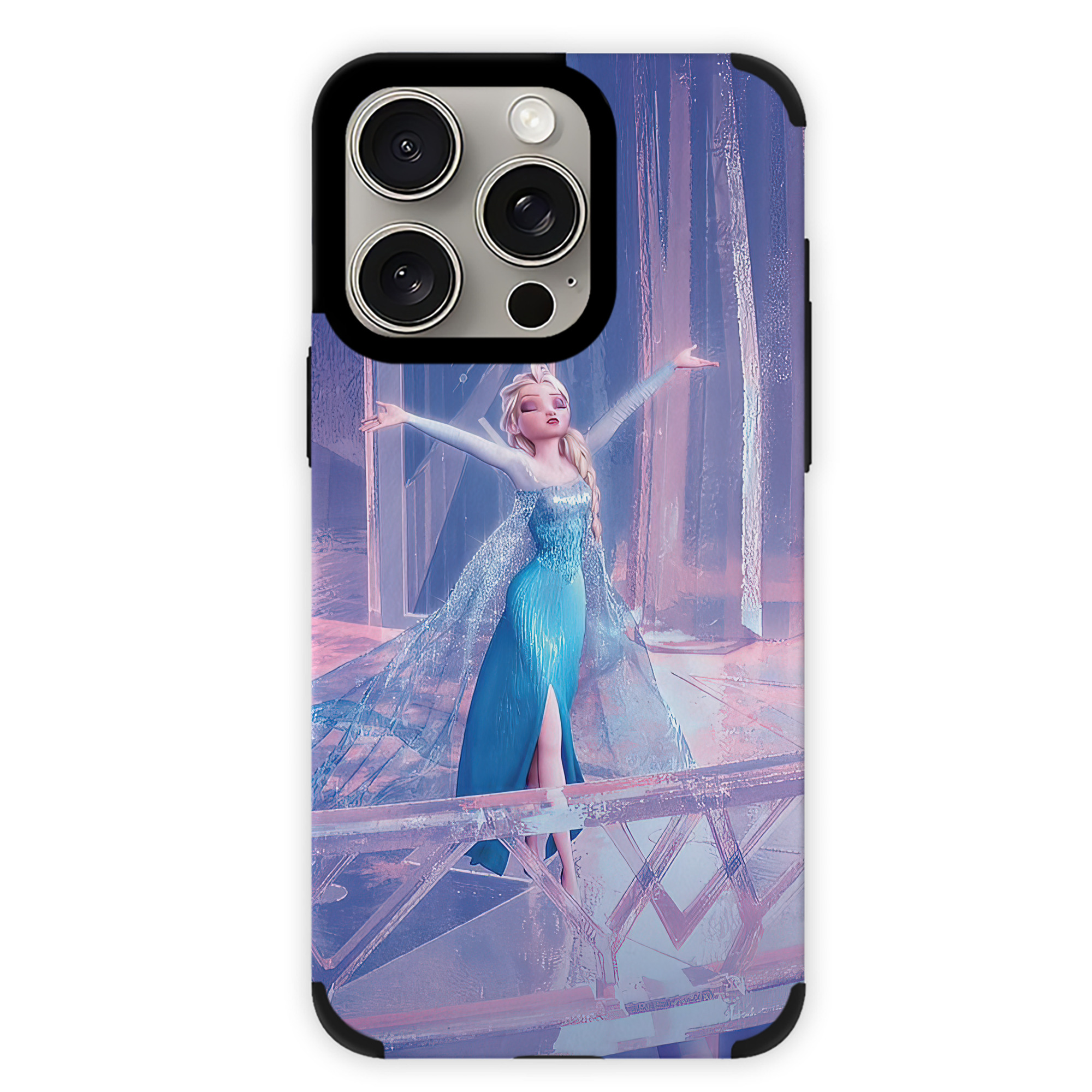 （画像用） アナと雪の女王 アンナ エルサ Frozen Anna Elsa 【iPhone15ProMax対応】 PUレザー スマホケース 耐衝撃＆黄変防止