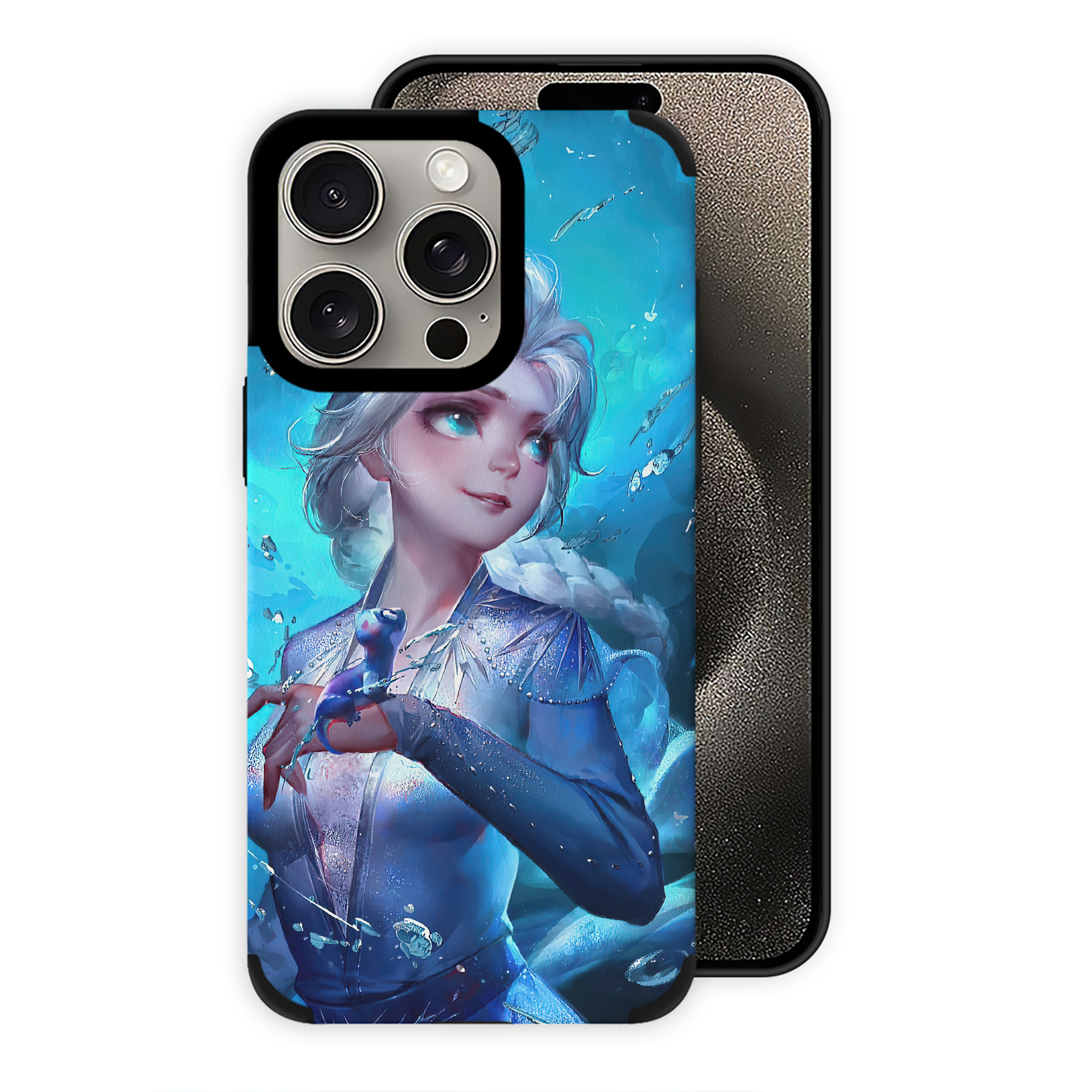 （画像用） アナと雪の女王 アンナ エルサ Frozen Anna Elsa 【iPhone15ProMax対応】 PUレザー スマホケース 耐衝撃＆黄変防止