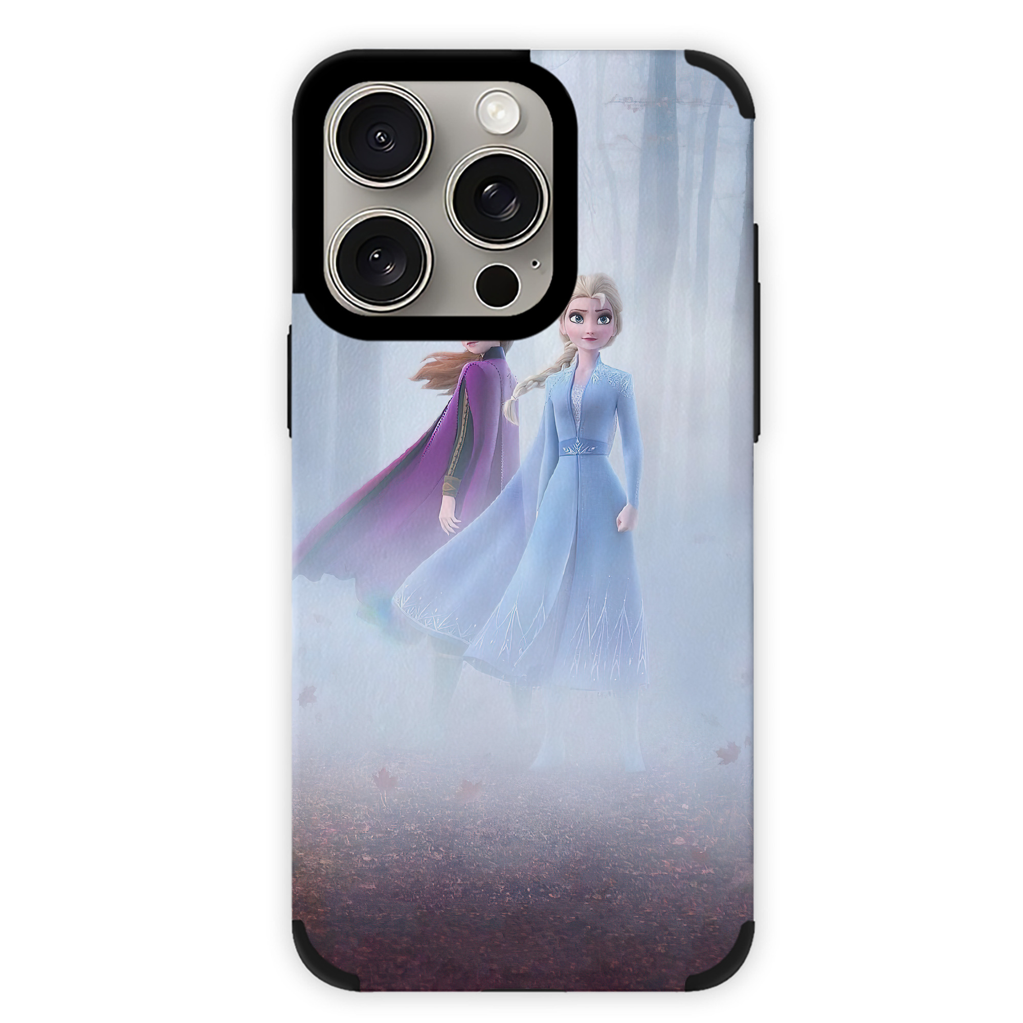 （画像用） アナと雪の女王 アンナ エルサ Frozen Anna Elsa 【iPhone15ProMax対応】 PUレザー スマホケース 耐衝撃＆黄変防止