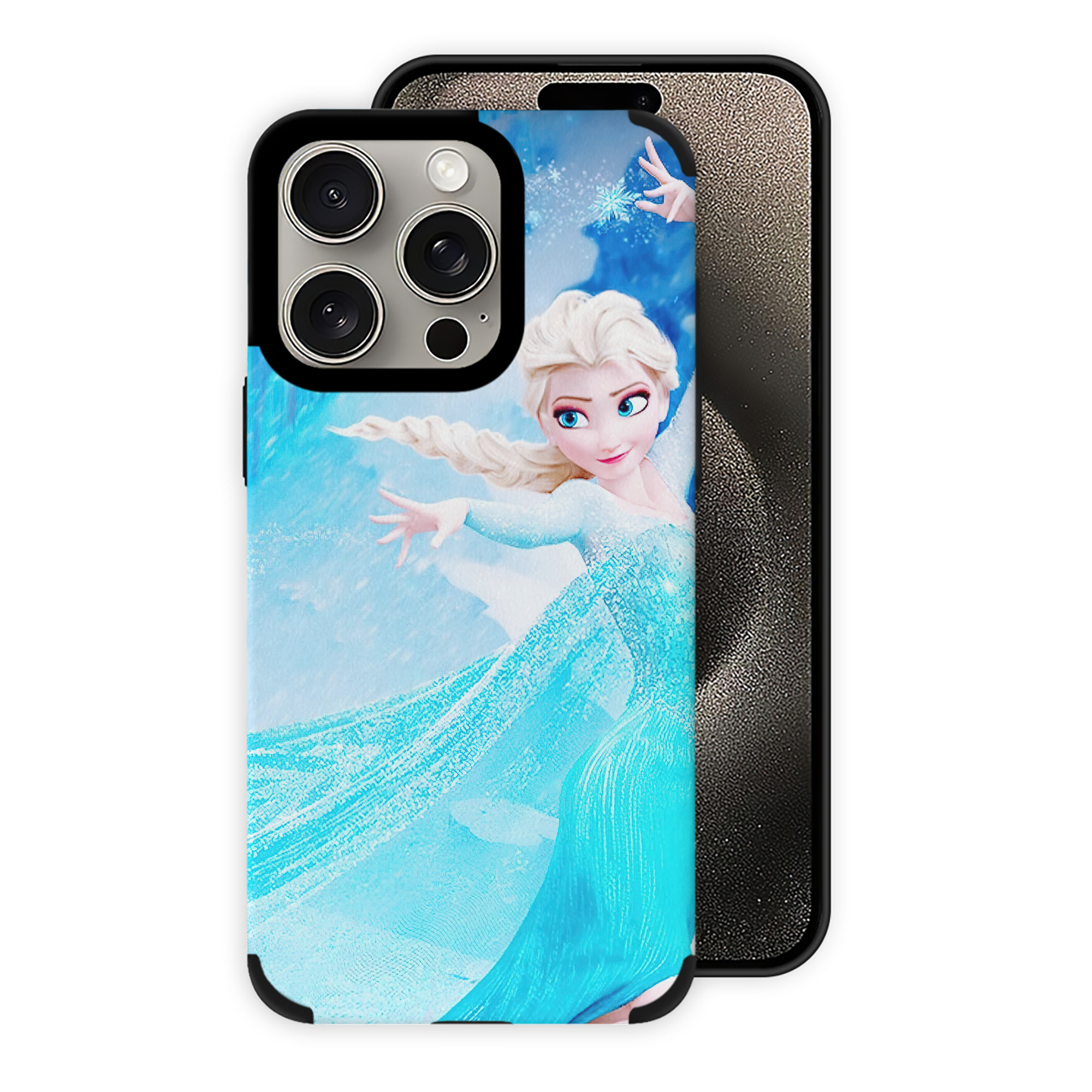 （画像用） アナと雪の女王 アンナ エルサ Frozen Anna Elsa 【iPhone15ProMax対応】 PUレザー スマホケース 耐衝撃＆黄変防止