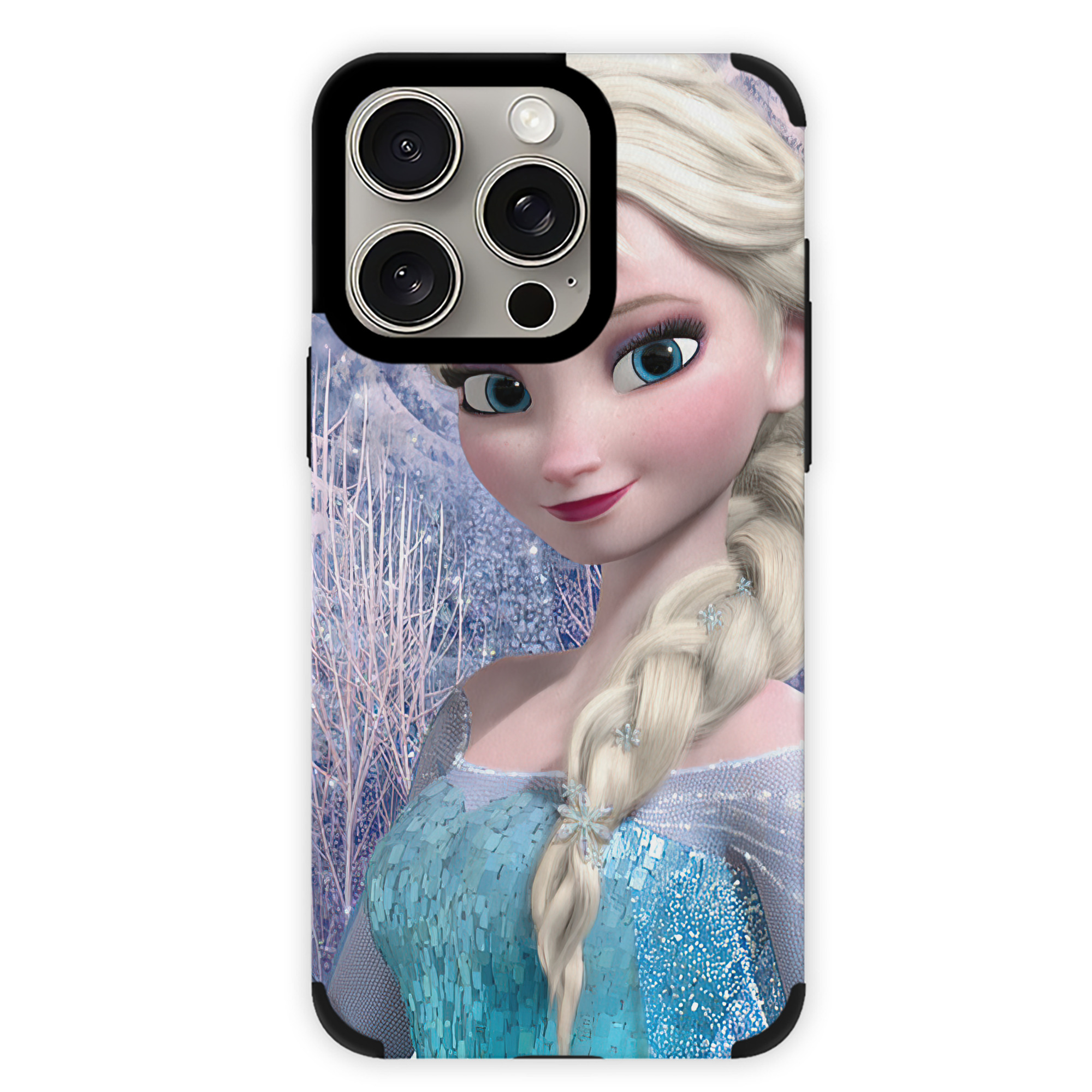 （画像用） アナと雪の女王 アンナ エルサ Frozen Anna Elsa 【iPhone15ProMax対応】 PUレザー スマホケース 耐衝撃＆黄変防止