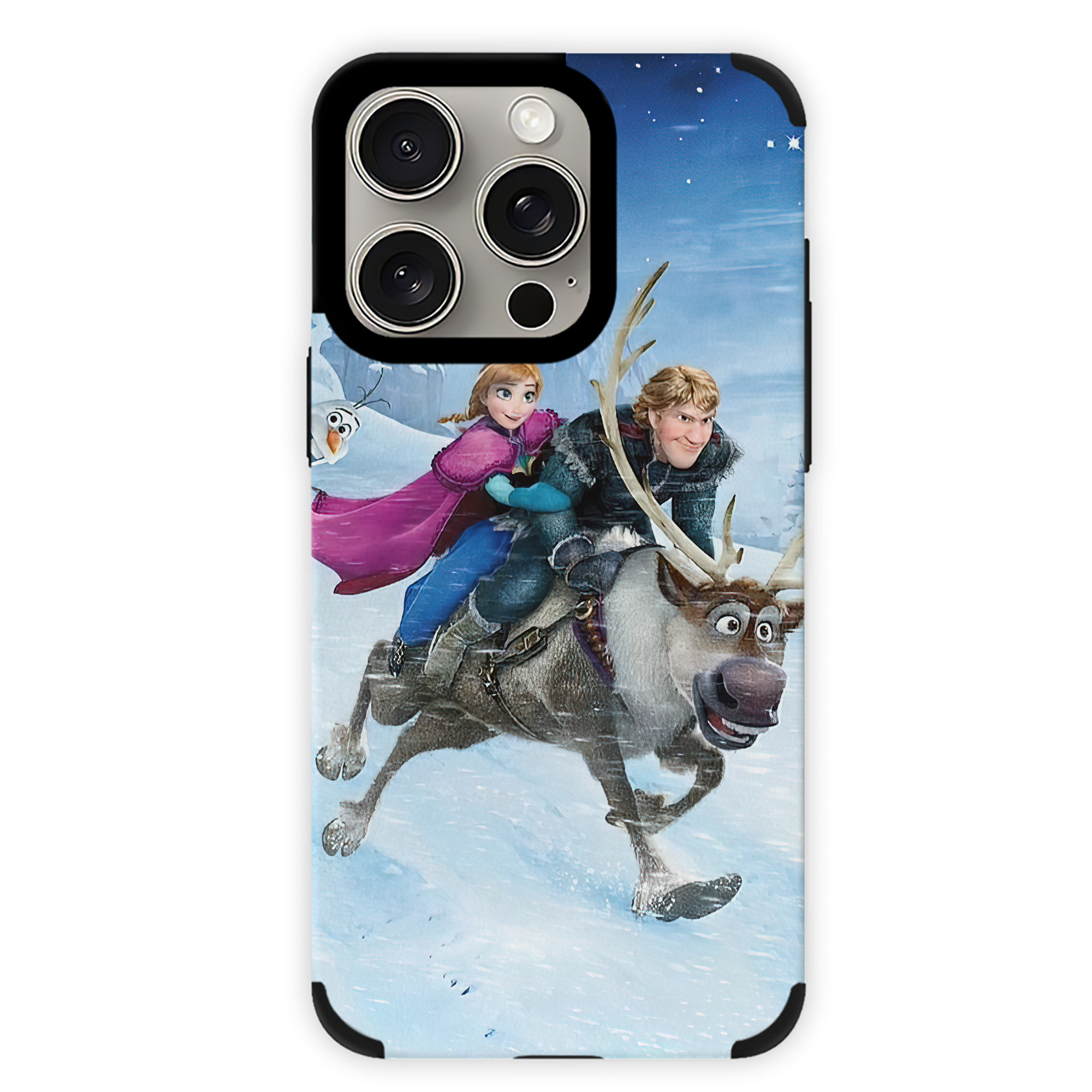 （画像用） アナと雪の女王 アンナ エルサ Frozen Anna Elsa 【iPhone15ProMax対応】 PUレザー スマホケース 耐衝撃＆黄変防止