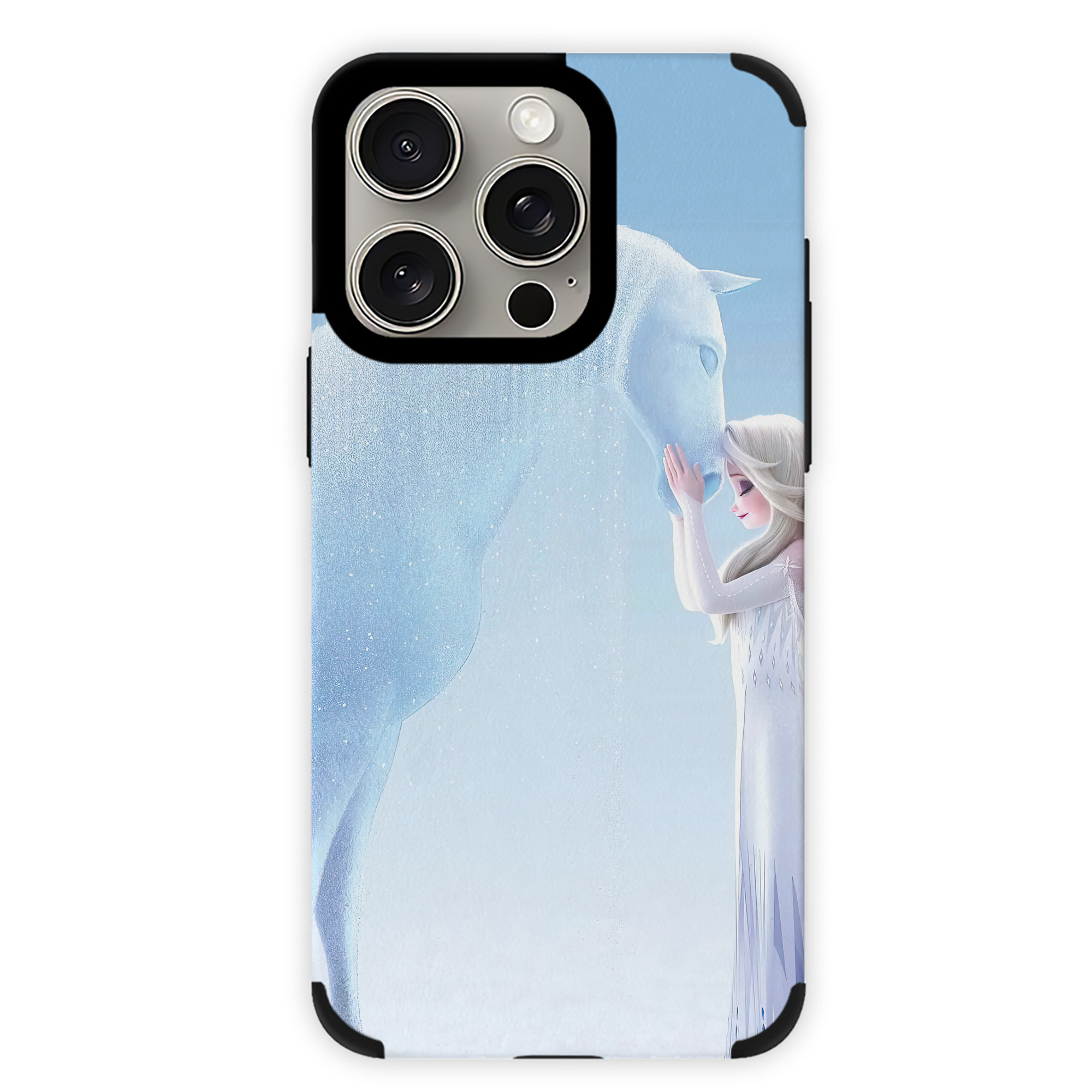 （画像用） アナと雪の女王 アンナ エルサ Frozen Anna Elsa 【iPhone15ProMax対応】 PUレザー スマホケース 耐衝撃＆黄変防止