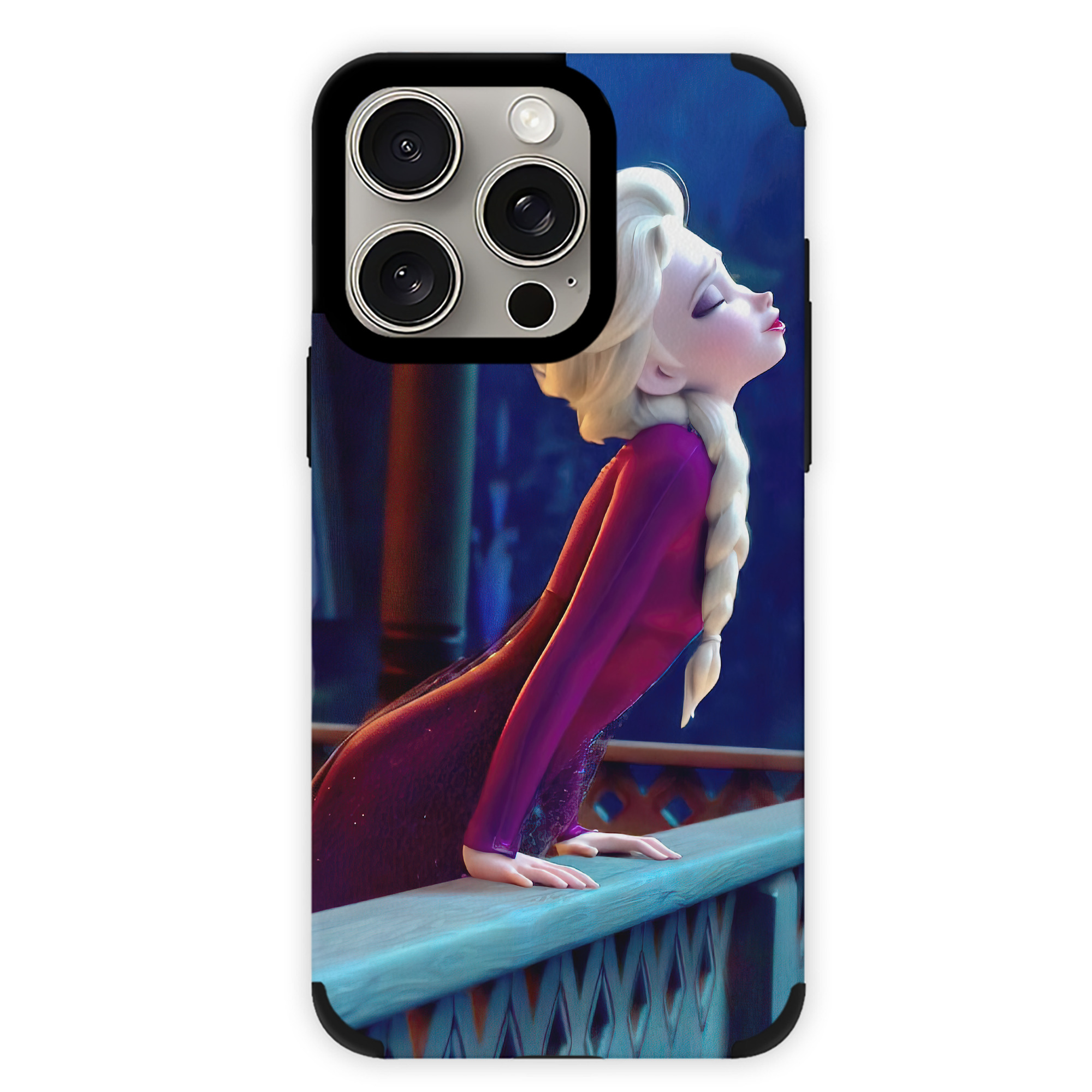 （画像用） アナと雪の女王 アンナ エルサ Frozen Anna Elsa 【iPhone15ProMax対応】 PUレザー スマホケース 耐衝撃＆黄変防止