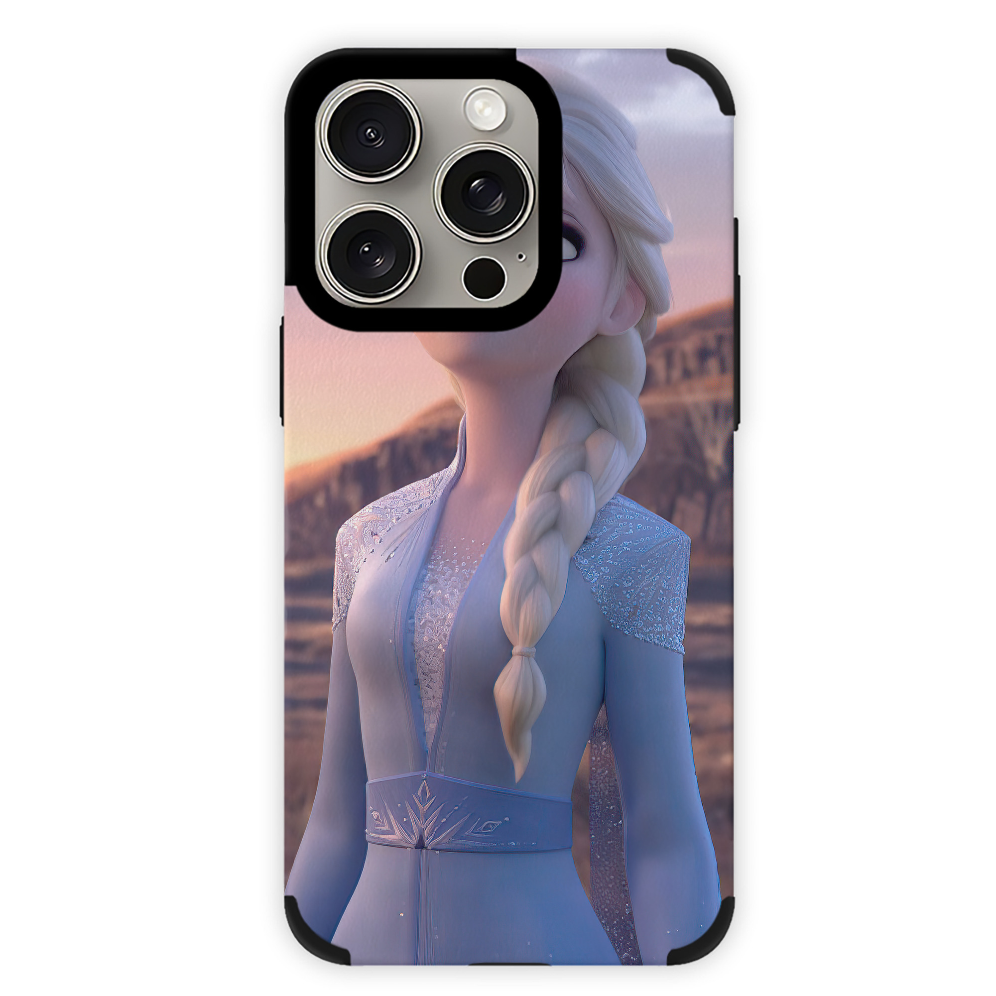 （画像用） アナと雪の女王 アンナ エルサ Frozen Anna Elsa 【iPhone15ProMax対応】 PUレザー スマホケース 耐衝撃＆黄変防止