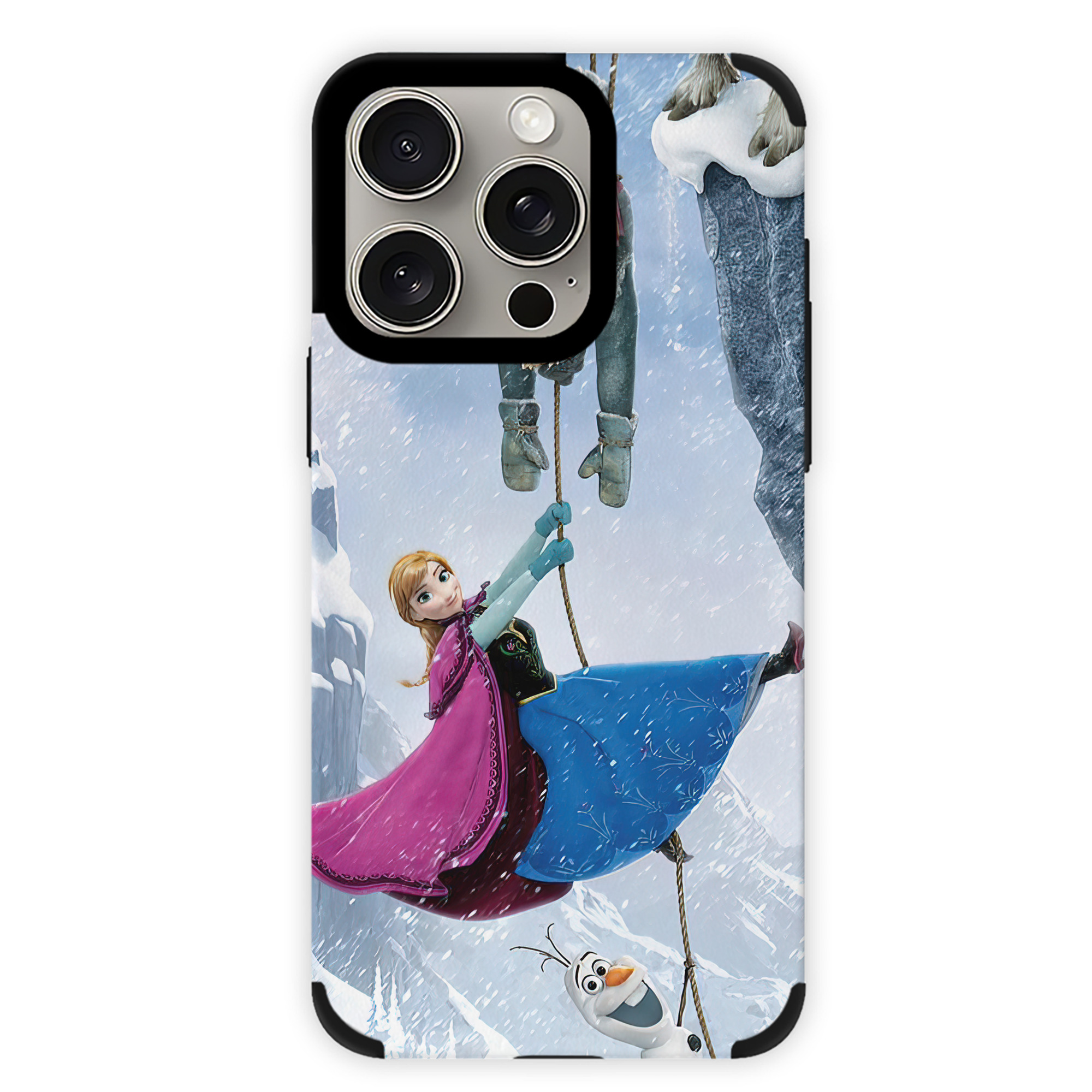（画像用） アナと雪の女王 アンナ エルサ Frozen Anna Elsa 【iPhone15ProMax対応】 PUレザー スマホケース 耐衝撃＆黄変防止