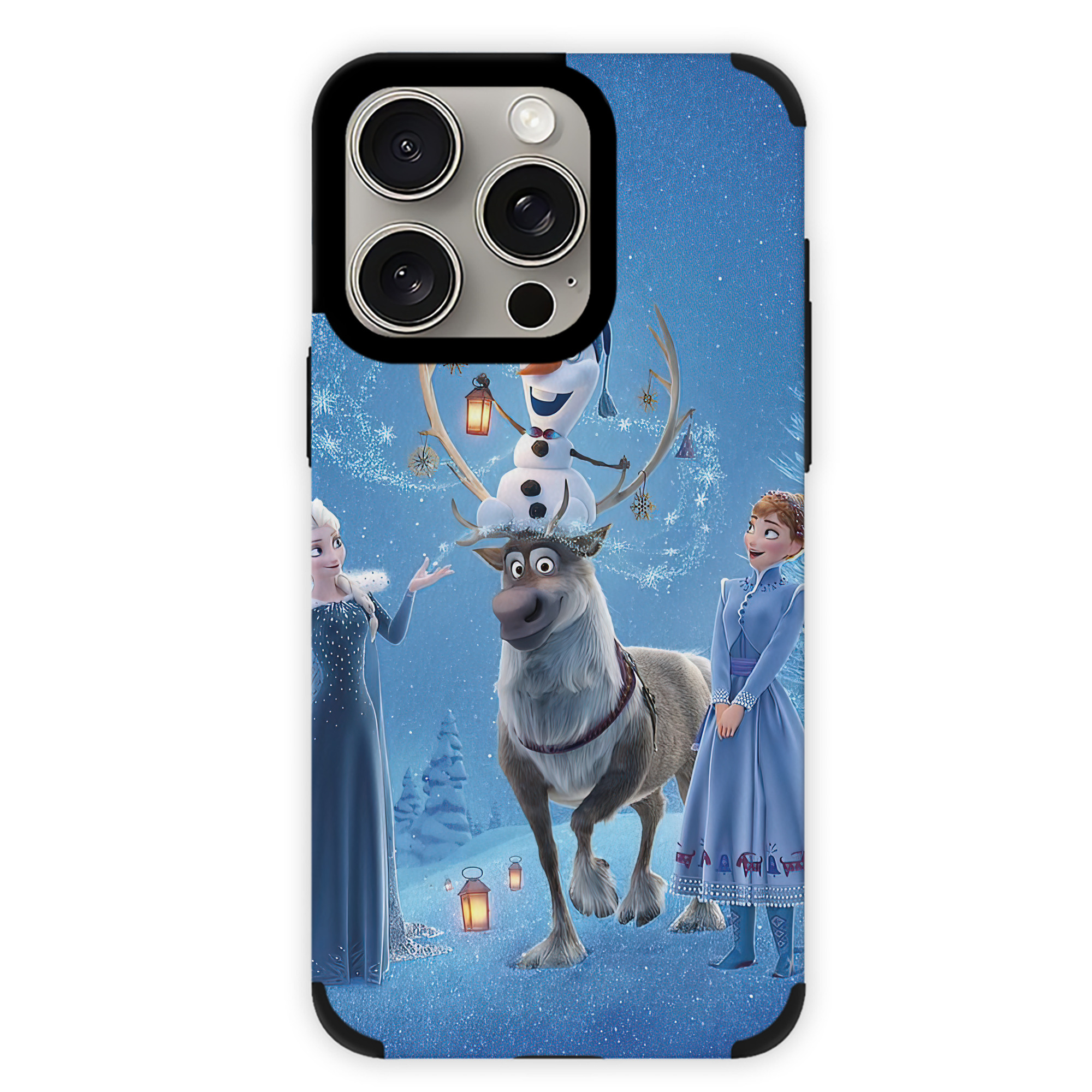 （画像用） アナと雪の女王 アンナ エルサ Frozen Anna Elsa 【iPhone15ProMax対応】 PUレザー スマホケース 耐衝撃＆黄変防止