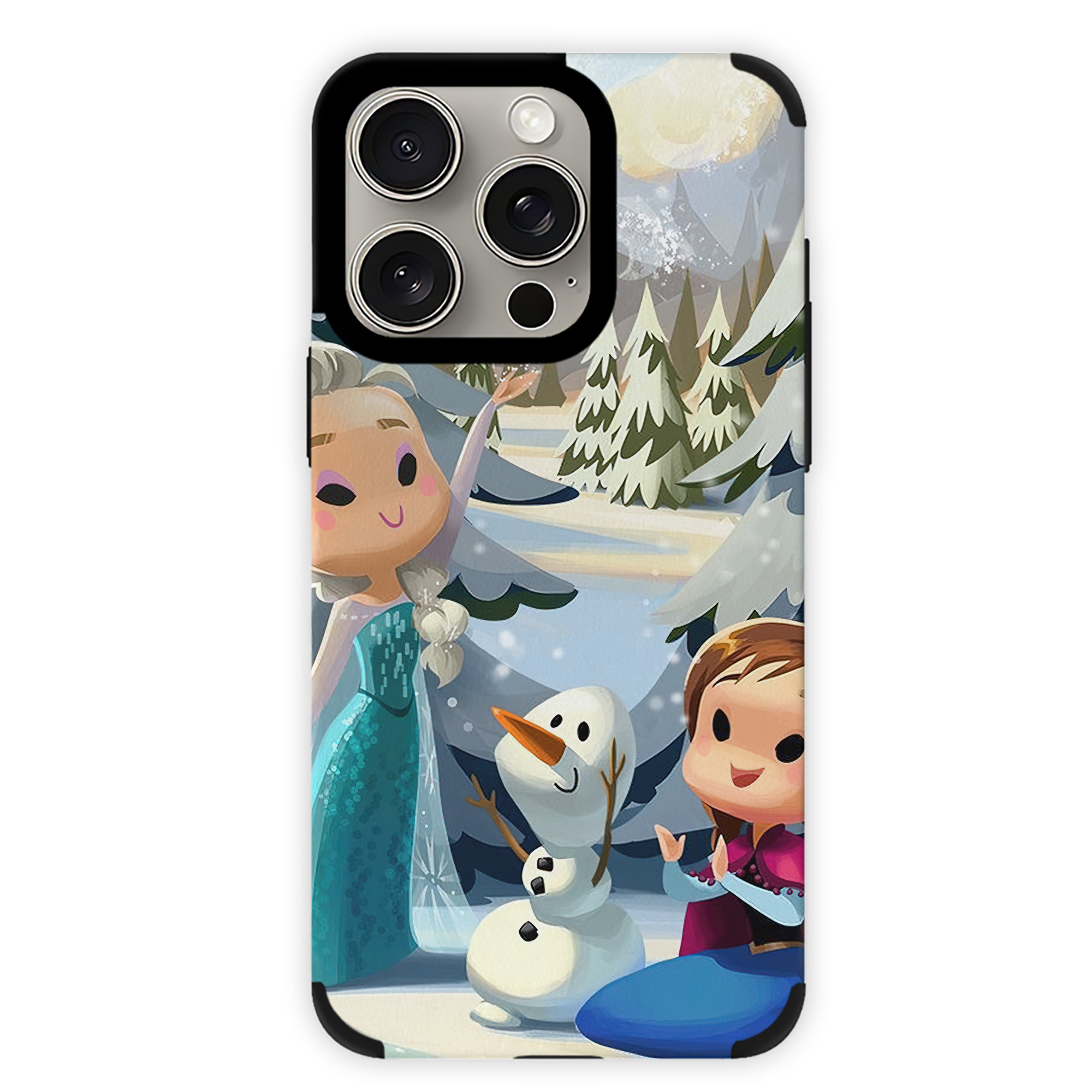 （画像用） アナと雪の女王 アンナ エルサ Frozen Anna Elsa 【iPhone15ProMax対応】 PUレザー スマホケース 耐衝撃＆黄変防止