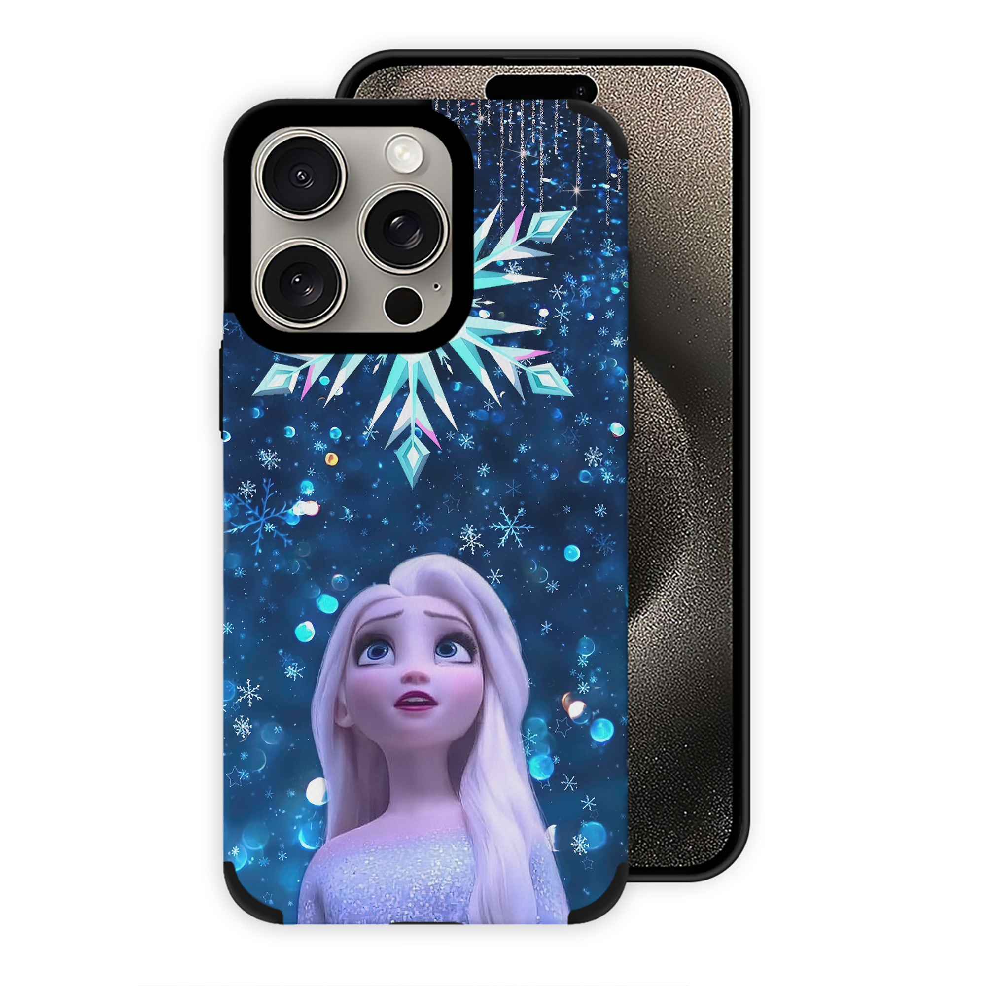 （画像用） アナと雪の女王 アンナ エルサ Frozen Anna Elsa 【iPhone15ProMax対応】 PUレザー スマホケース 耐衝撃＆黄変防止