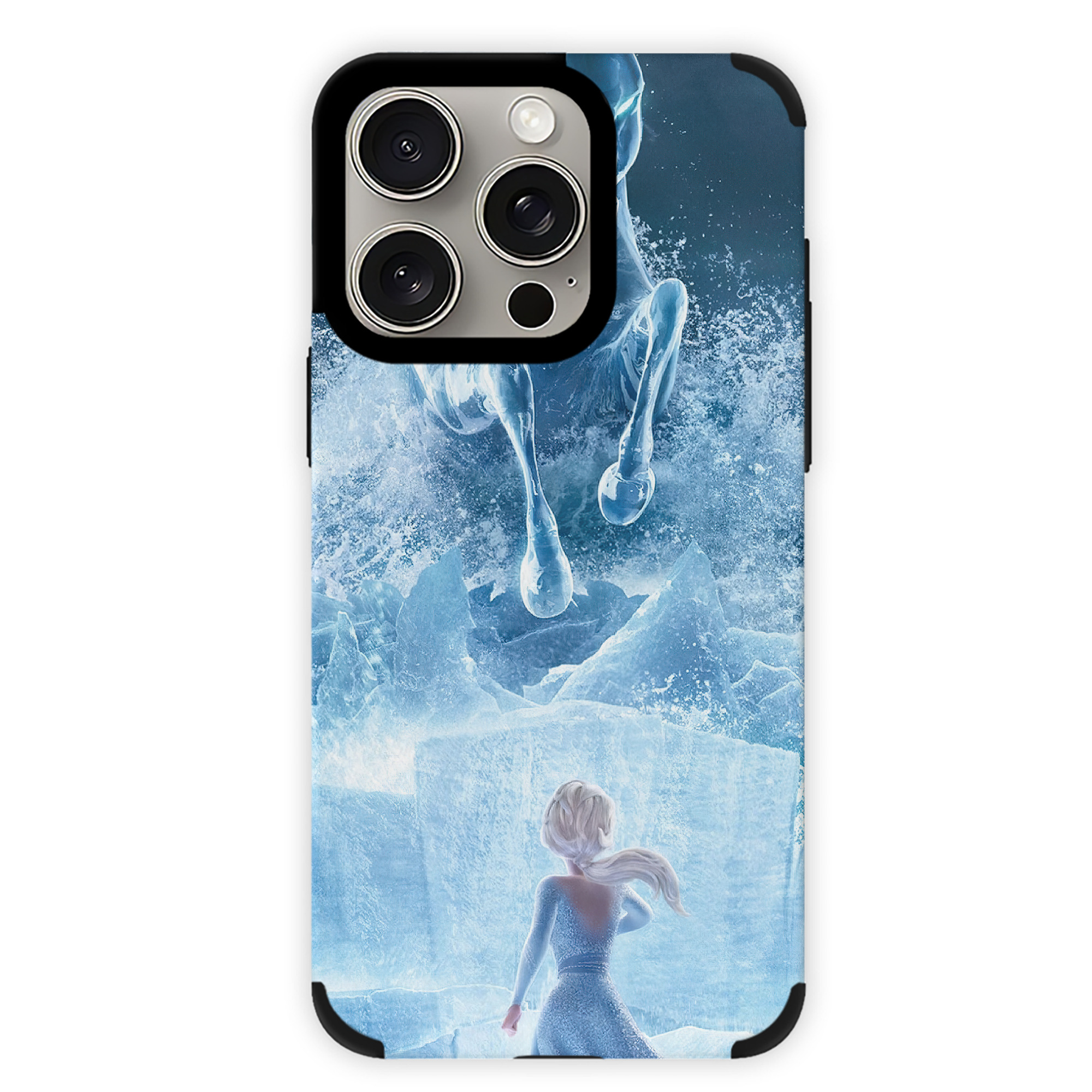 （画像用） アナと雪の女王 アンナ エルサ Frozen Anna Elsa 【iPhone15ProMax対応】 PUレザー スマホケース 耐衝撃＆黄変防止