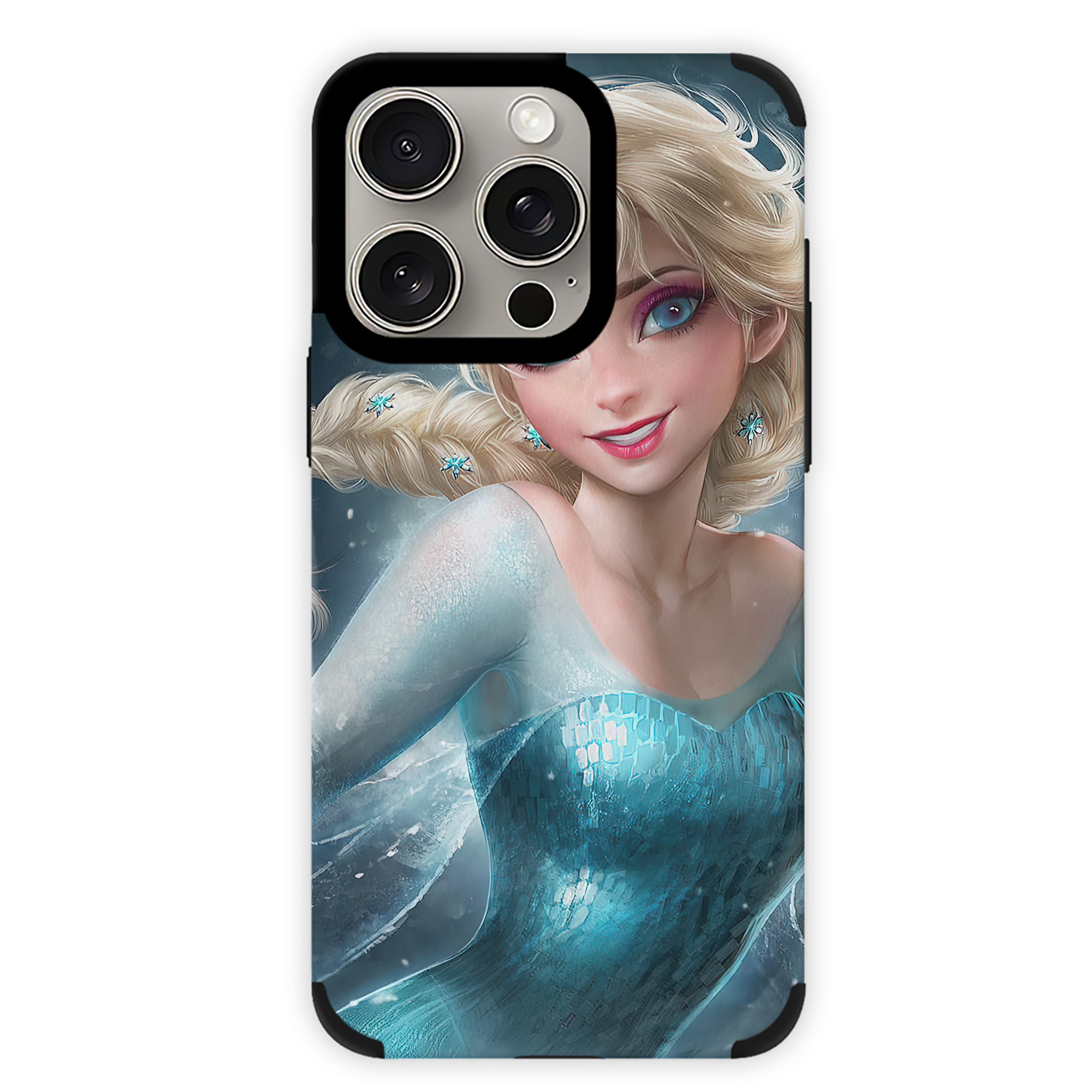 （画像用） アナと雪の女王 アンナ エルサ Frozen Anna Elsa 【iPhone15ProMax対応】 PUレザー スマホケース 耐衝撃＆黄変防止