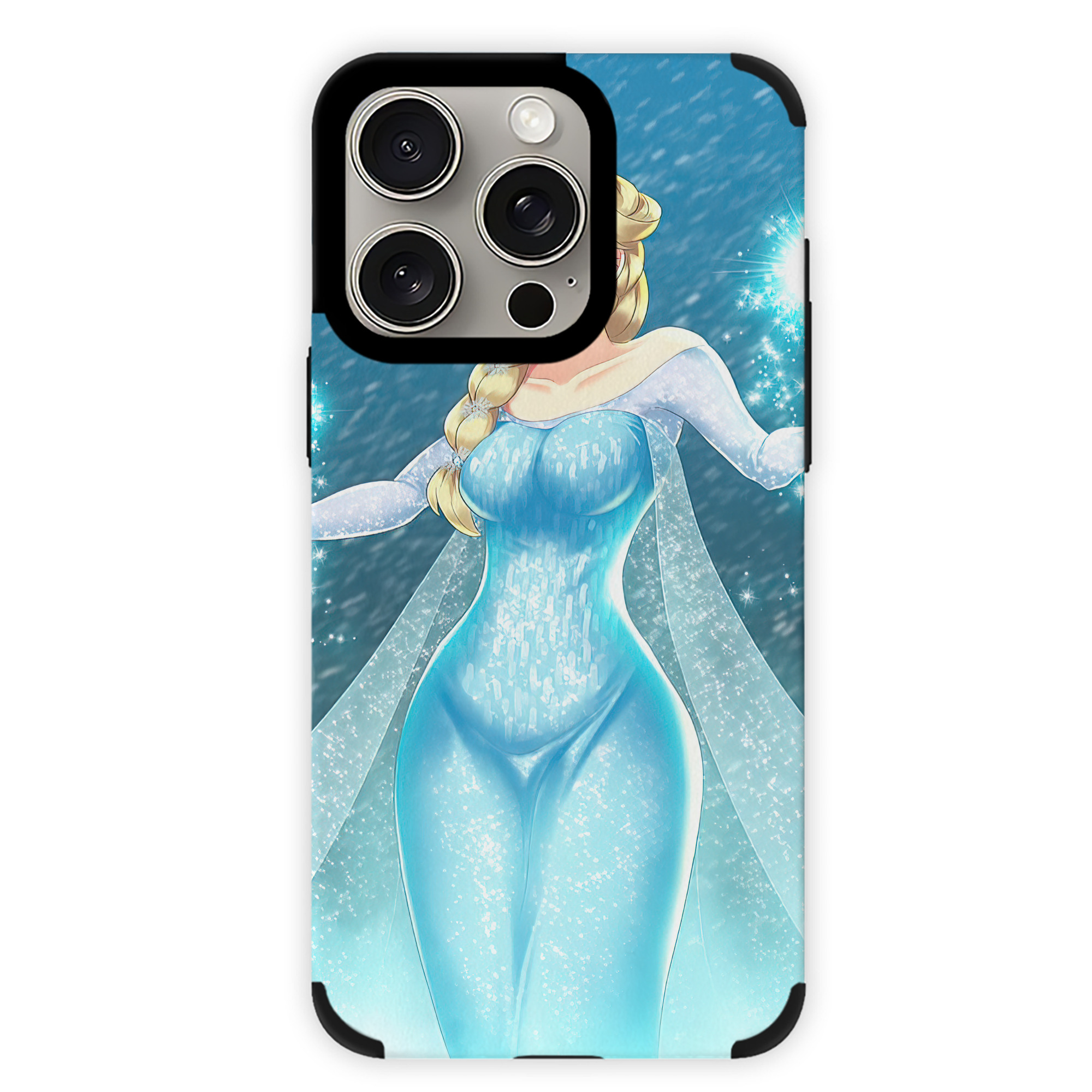 （画像用） アナと雪の女王 アンナ エルサ Frozen Anna Elsa 【iPhone15ProMax対応】 PUレザー スマホケース 耐衝撃＆黄変防止