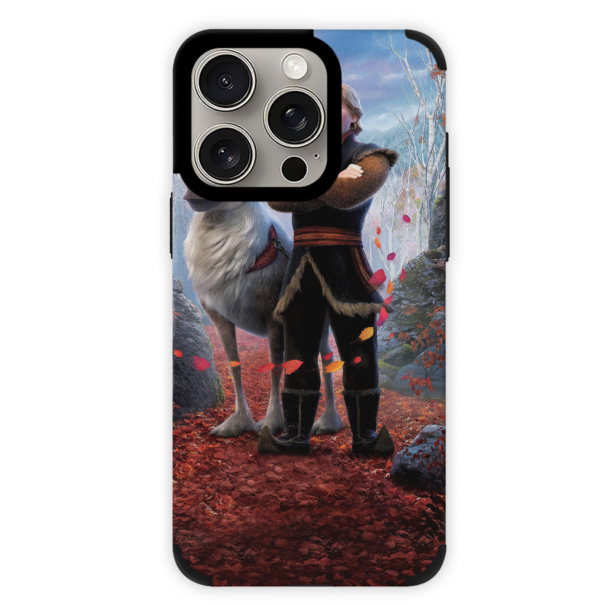 （画像用） アナと雪の女王 アンナ エルサ Frozen Anna Elsa 【iPhone15ProMax対応】 PUレザー スマホケース 耐衝撃＆黄変防止