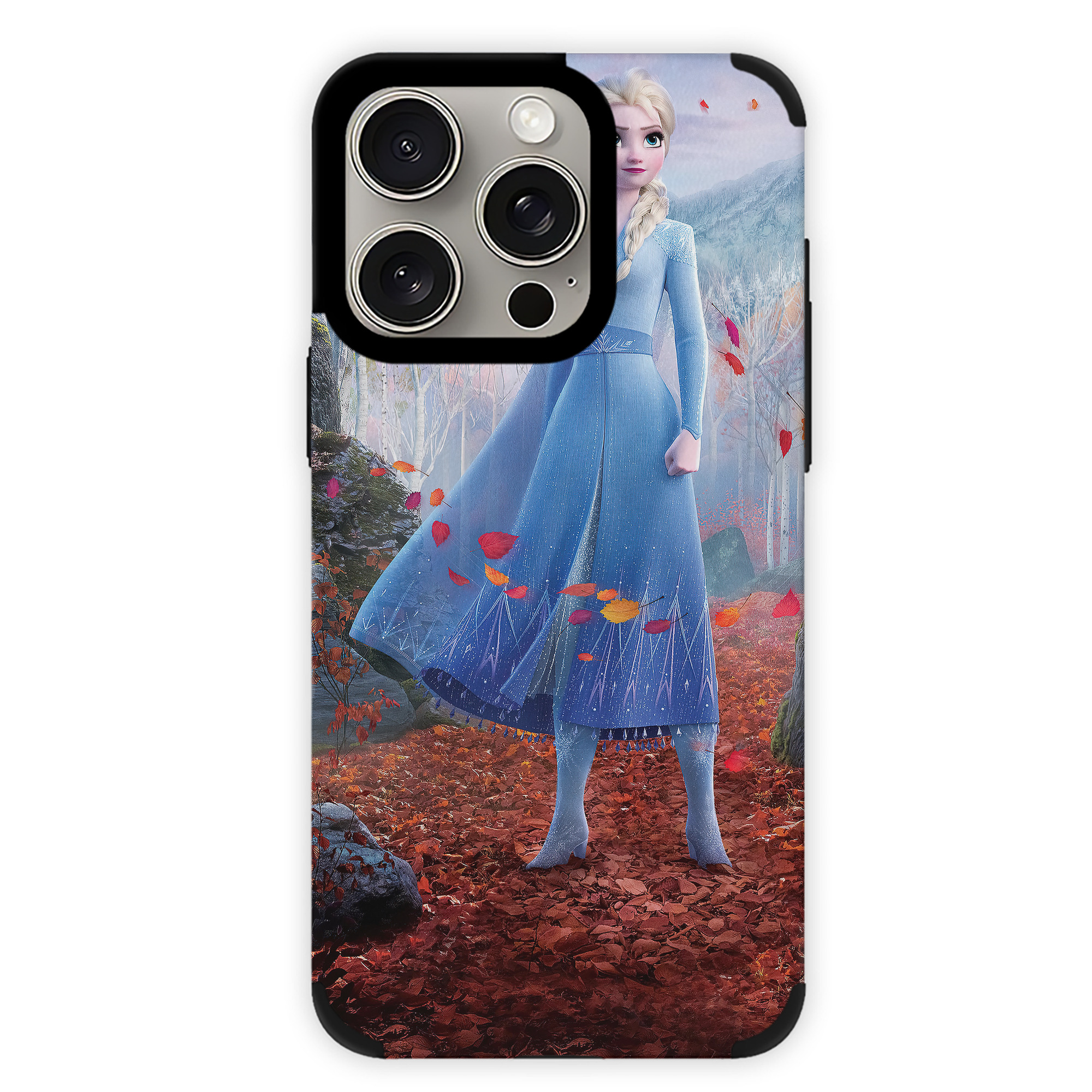 （画像用） アナと雪の女王 アンナ エルサ Frozen Anna Elsa 【iPhone15ProMax対応】 PUレザー スマホケース 耐衝撃＆黄変防止