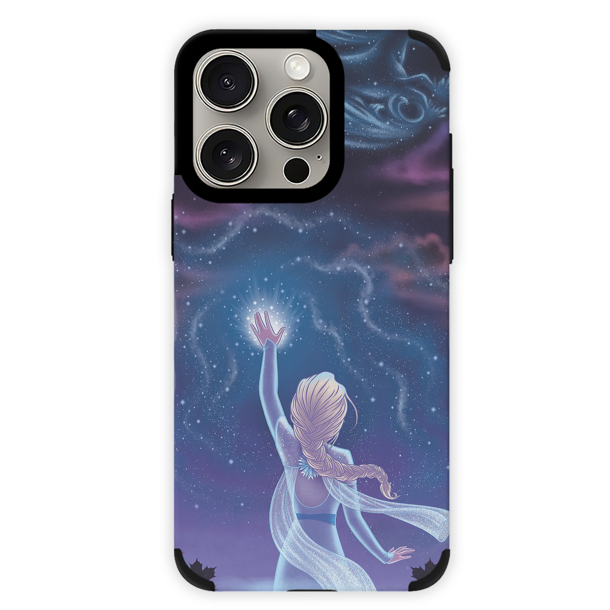 （画像用） アナと雪の女王 アンナ エルサ Frozen Anna Elsa 【iPhone15ProMax対応】 PUレザー スマホケース 耐衝撃＆黄変防止