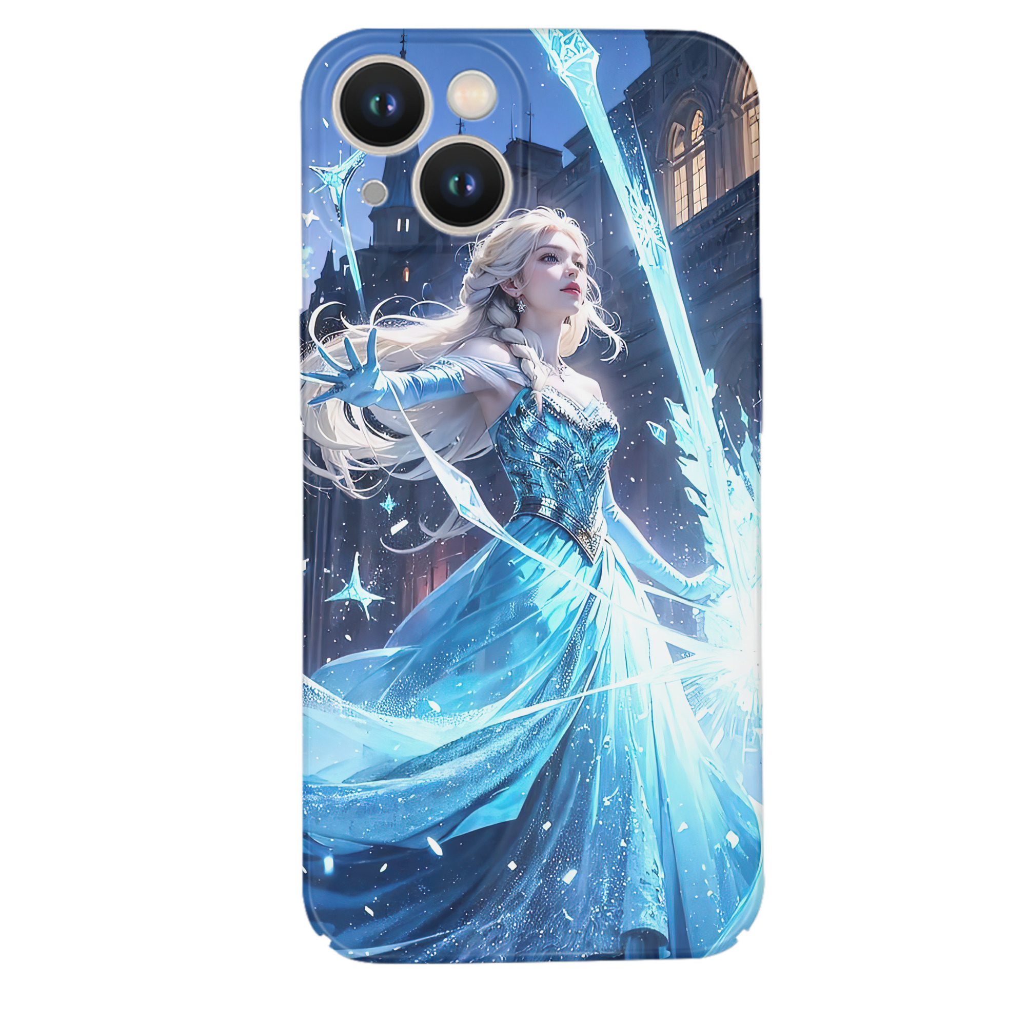 （画像用） アナと雪の女王 アンナ エルサ Frozen Anna Elsa 【iPhone 14シリーズ対応】ハードケース
