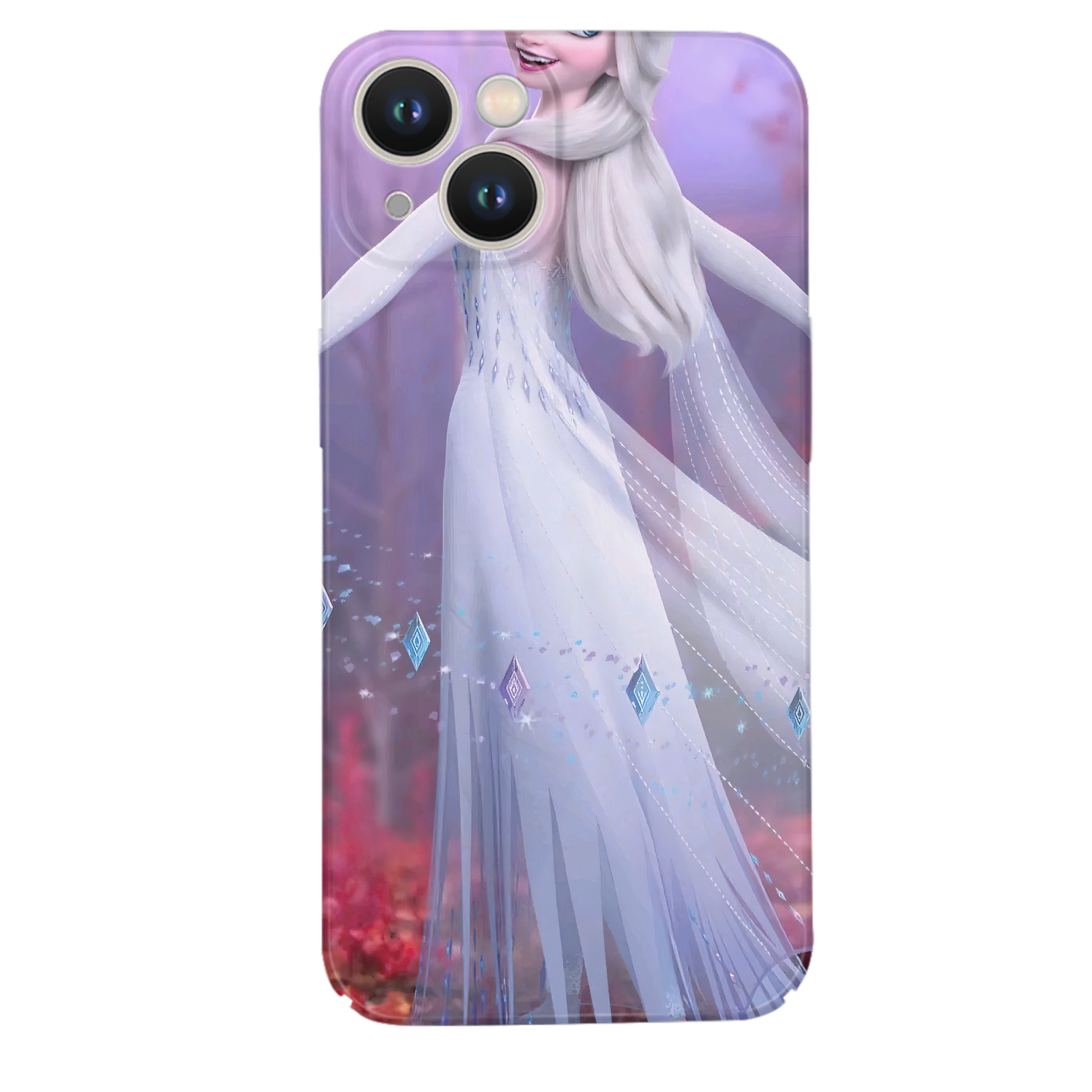 （画像用） アナと雪の女王 アンナ エルサ Frozen Anna Elsa 【iPhone 14シリーズ対応】ハードケース