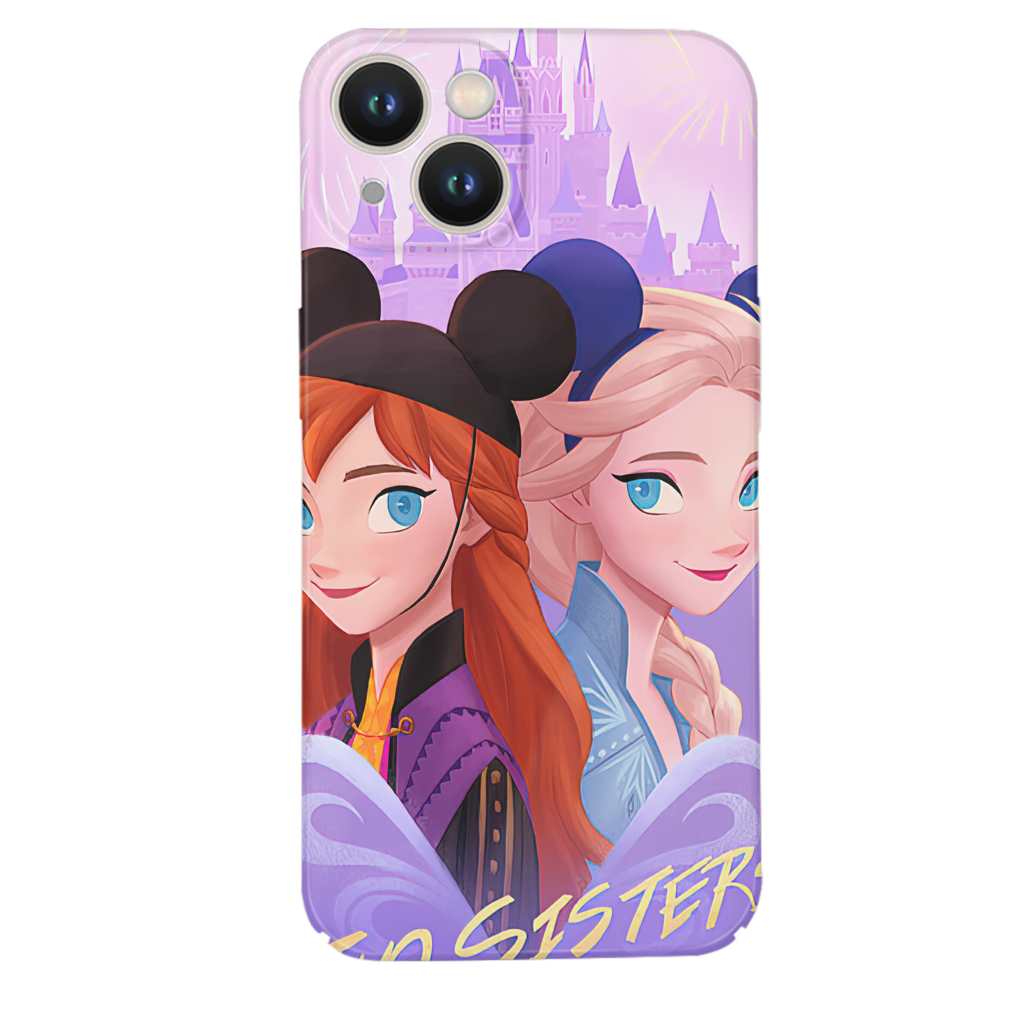 （画像用） アナと雪の女王 アンナ エルサ Frozen Anna Elsa 【iPhone 14シリーズ対応】ハードケース