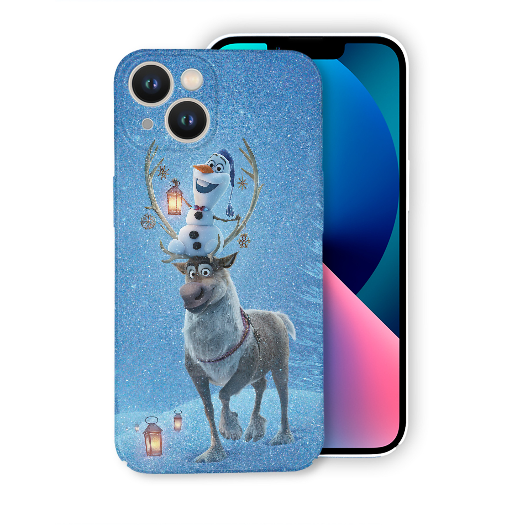（画像用） アナと雪の女王 アンナ エルサ Frozen Anna Elsa 【iPhone 14シリーズ対応】ハードケース
