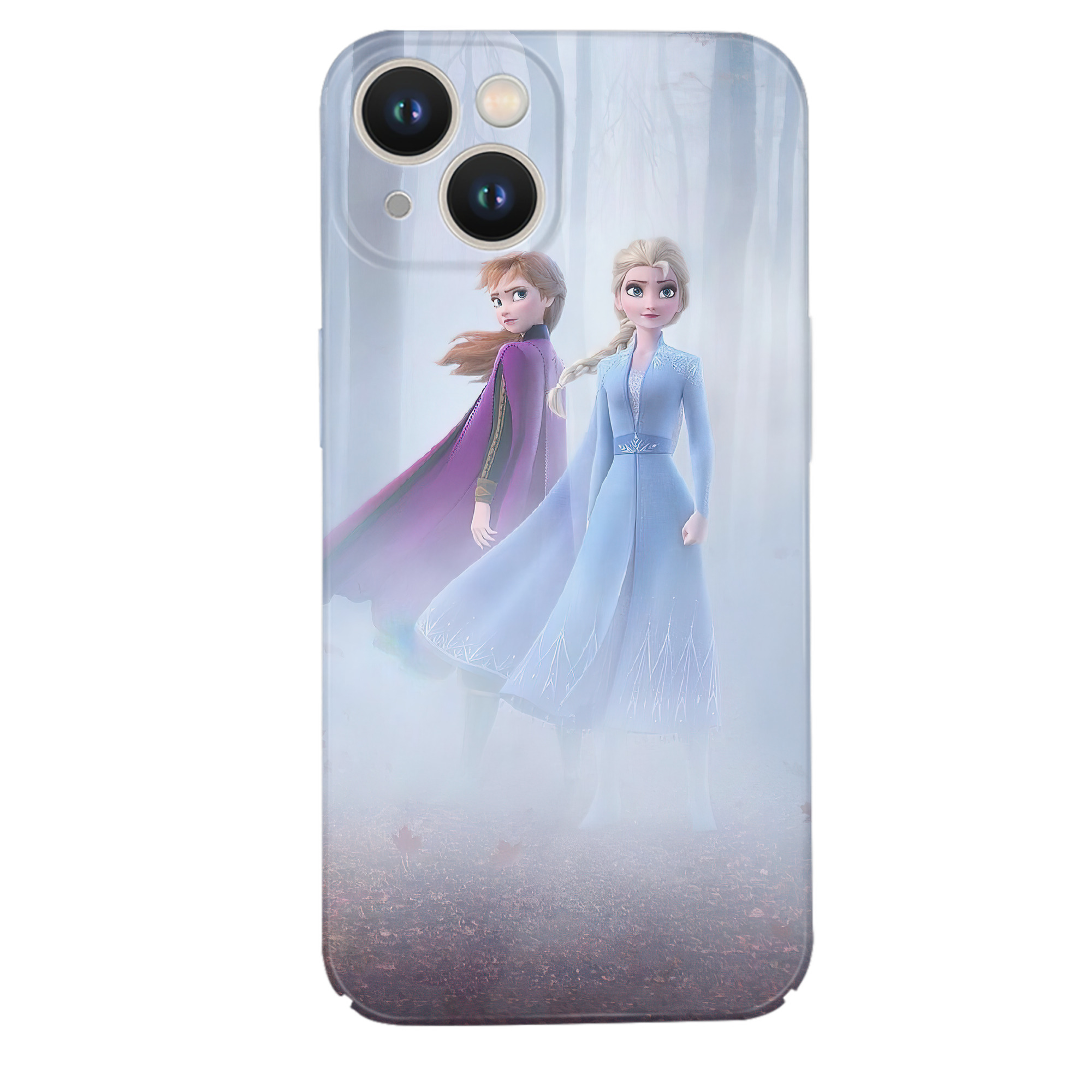 （画像用） アナと雪の女王 アンナ エルサ Frozen Anna Elsa 【iPhone 14シリーズ対応】ハードケース
