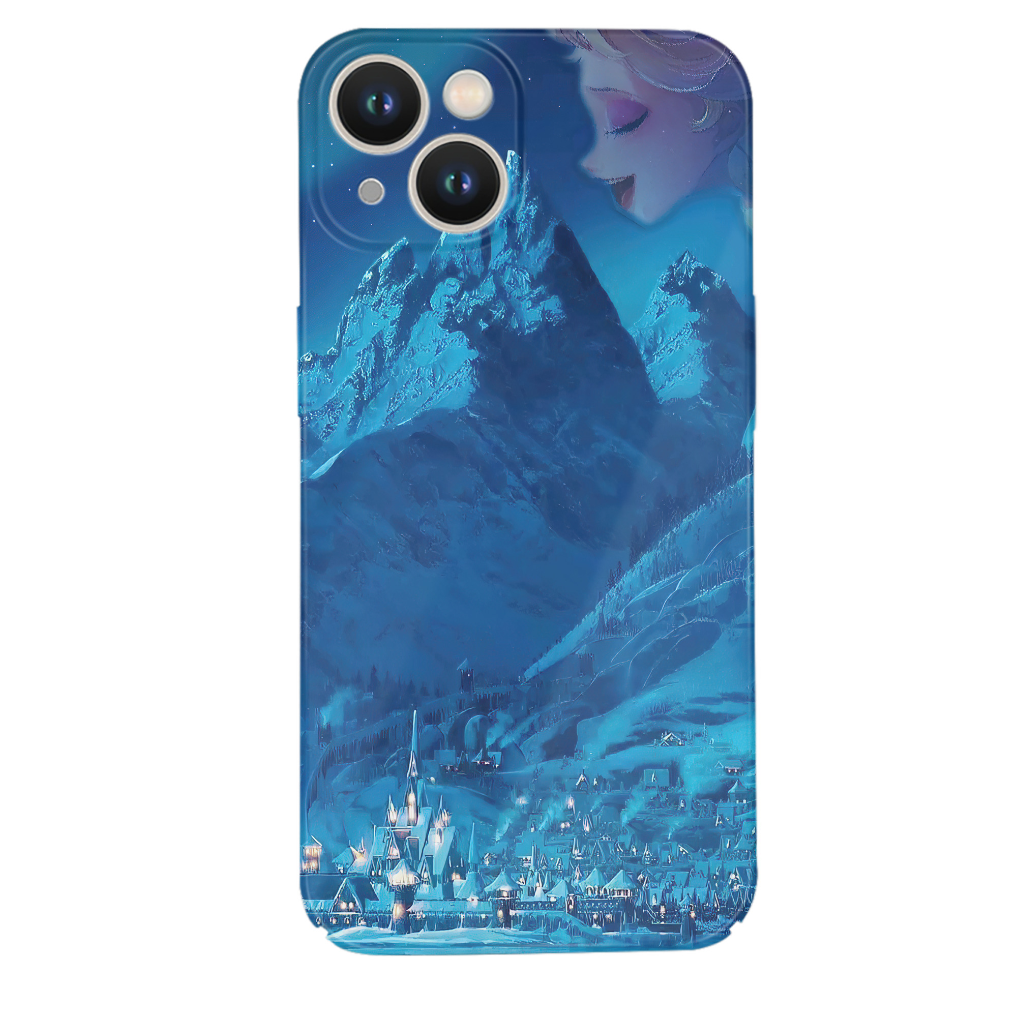 （画像用） アナと雪の女王 アンナ エルサ Frozen Anna Elsa 【iPhone 14シリーズ対応】ハードケース