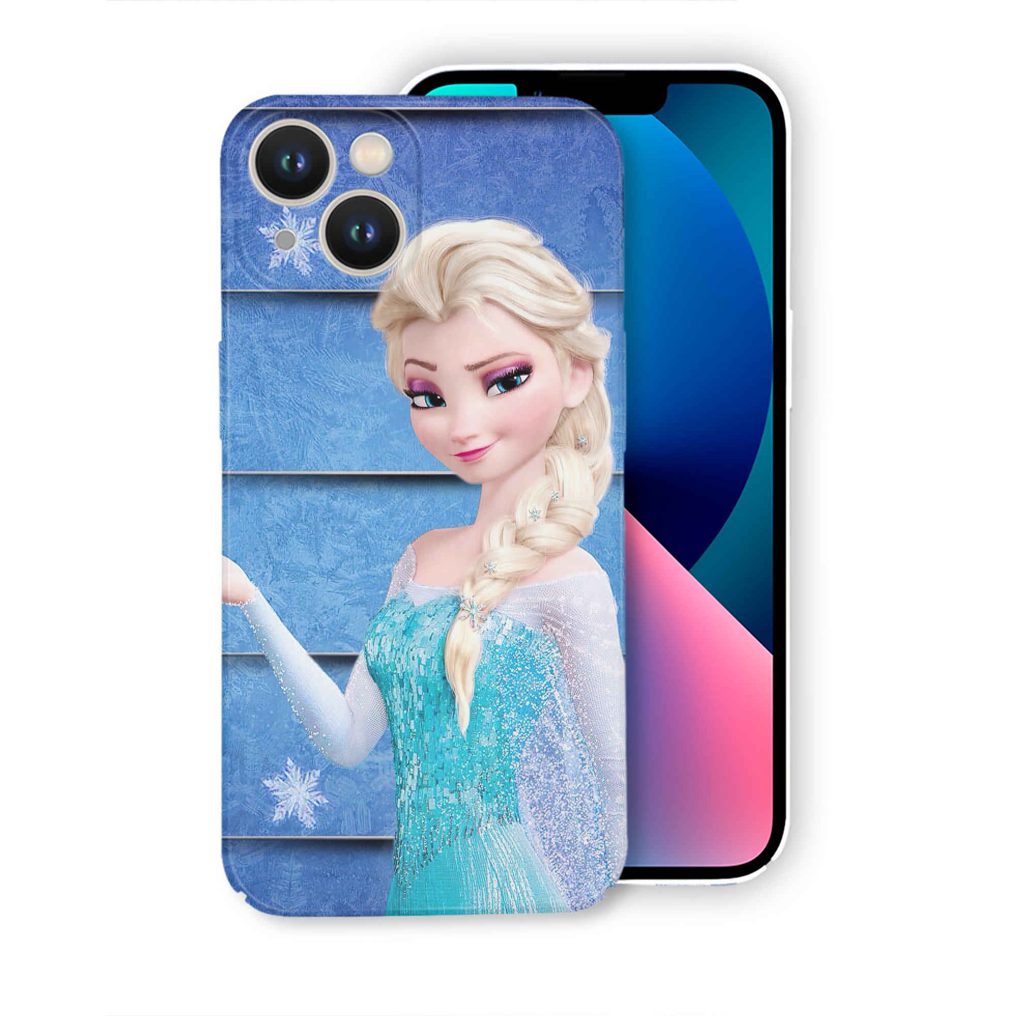 （画像用） アナと雪の女王 アンナ エルサ Frozen Anna Elsa 【iPhone 14シリーズ対応】ハードケース