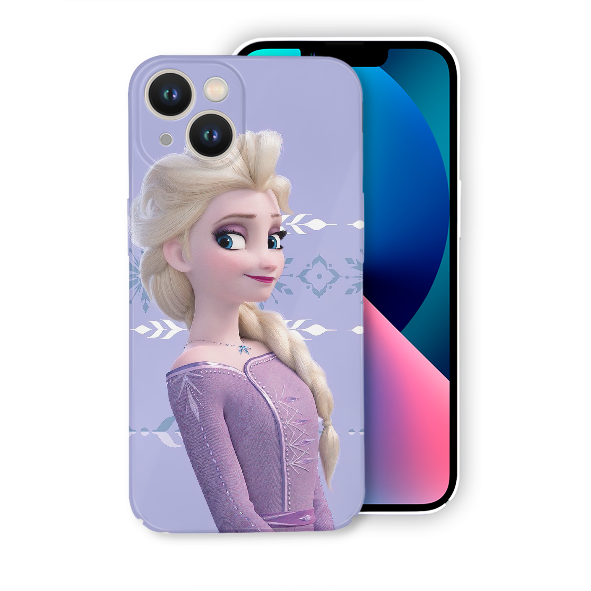 （画像用） アナと雪の女王 アンナ エルサ Frozen Anna Elsa 【iPhone 14シリーズ対応】ハードケース