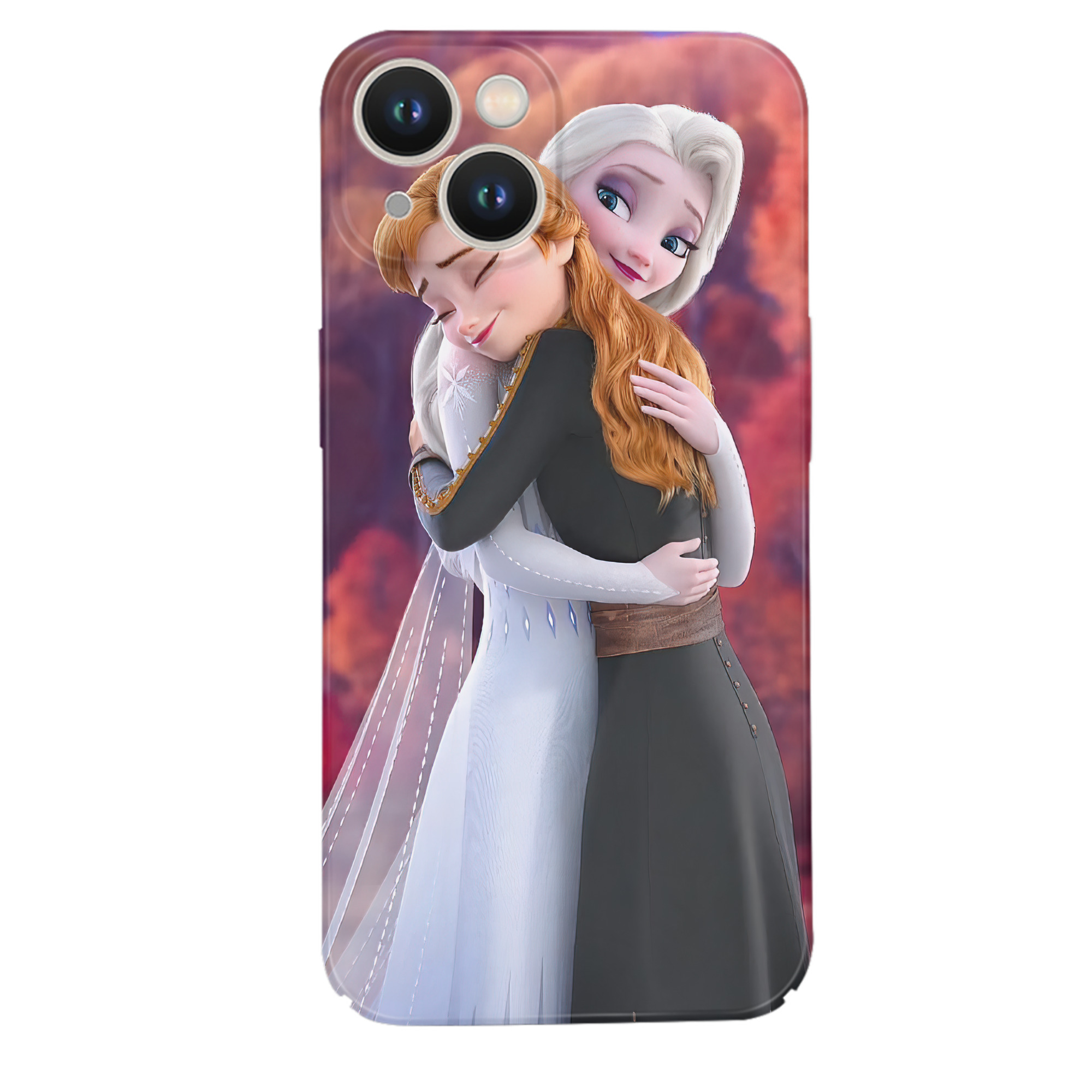 （画像用） アナと雪の女王 アンナ エルサ Frozen Anna Elsa 【iPhone 14シリーズ対応】ハードケース