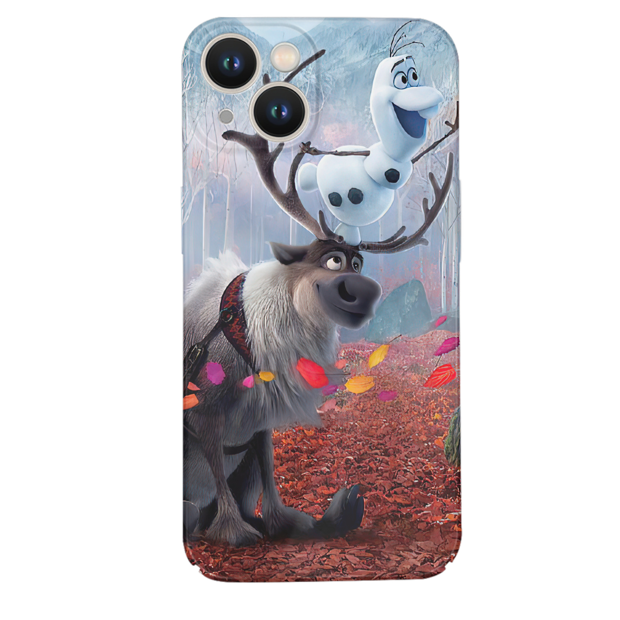 （画像用） アナと雪の女王 アンナ エルサ Frozen Anna Elsa 【iPhone 14シリーズ対応】ハードケース