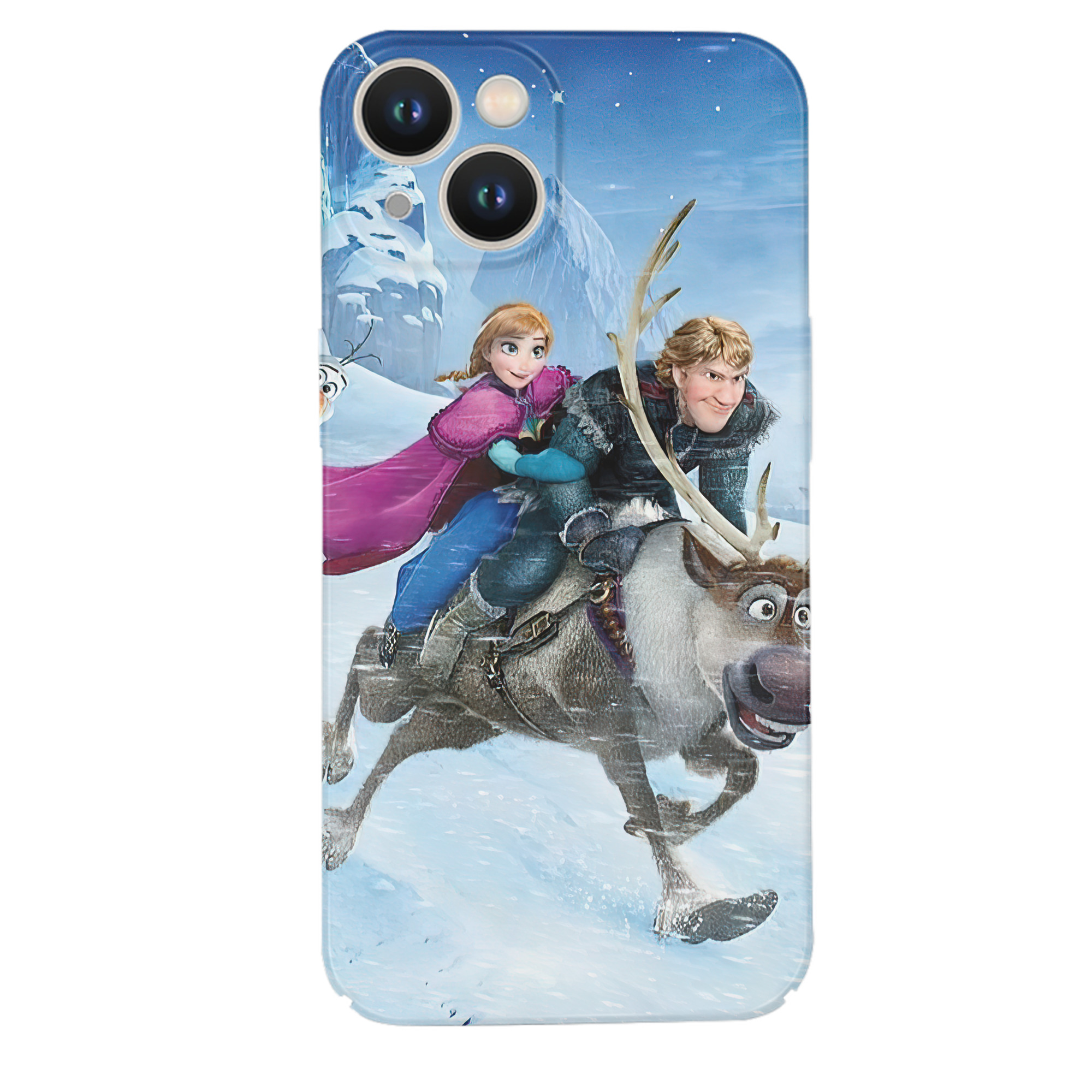 （画像用） アナと雪の女王 アンナ エルサ Frozen Anna Elsa 【iPhone 14シリーズ対応】ハードケース
