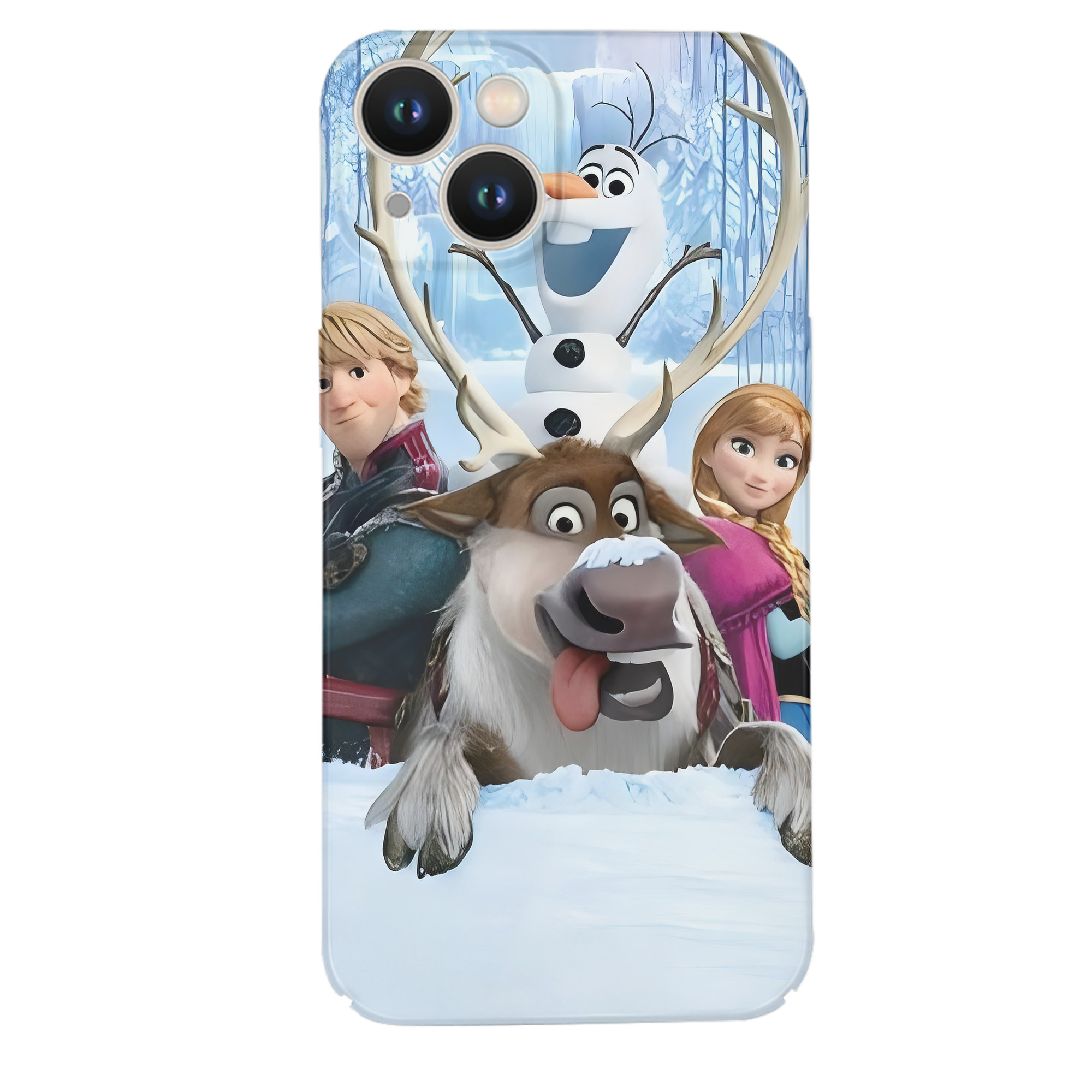 （画像用） アナと雪の女王 アンナ エルサ Frozen Anna Elsa 【iPhone 14シリーズ対応】ハードケース