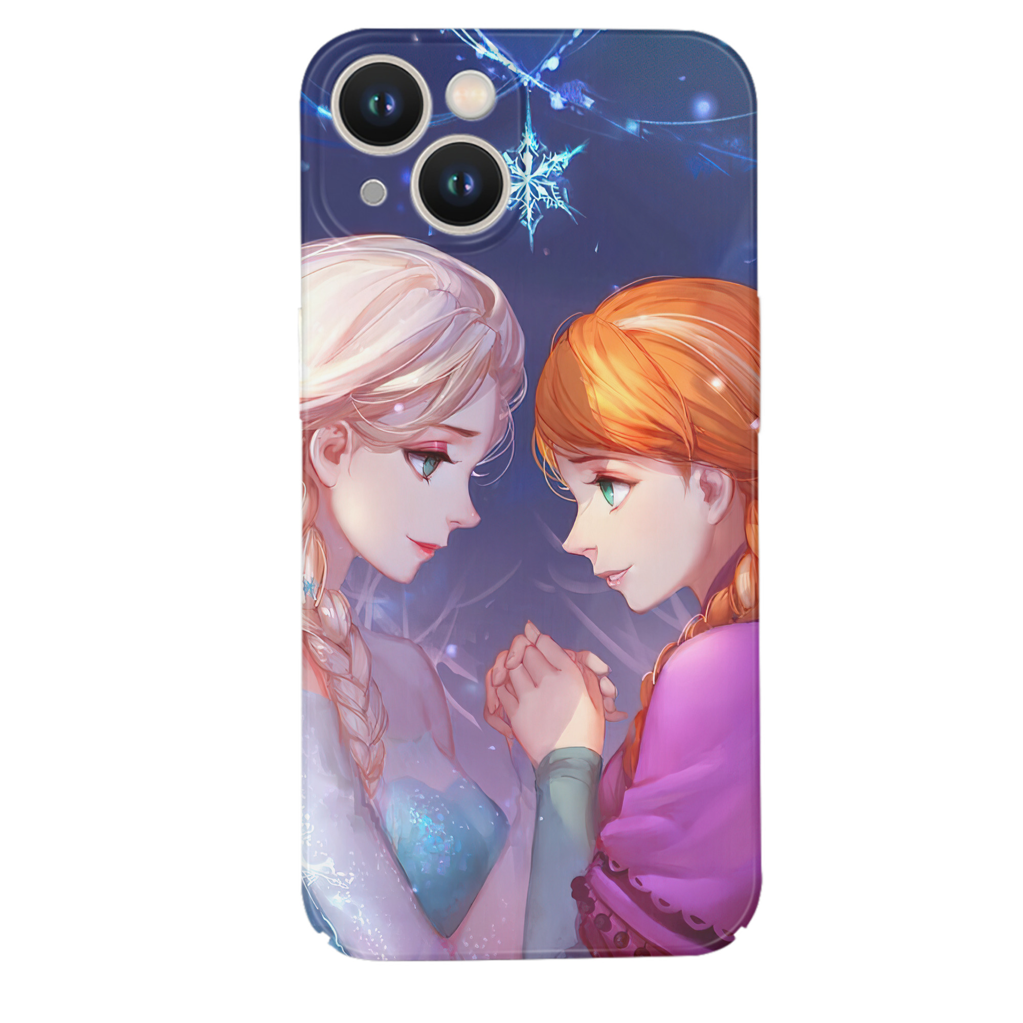 （画像用） アナと雪の女王 アンナ エルサ Frozen Anna Elsa 【iPhone 14シリーズ対応】ハードケース