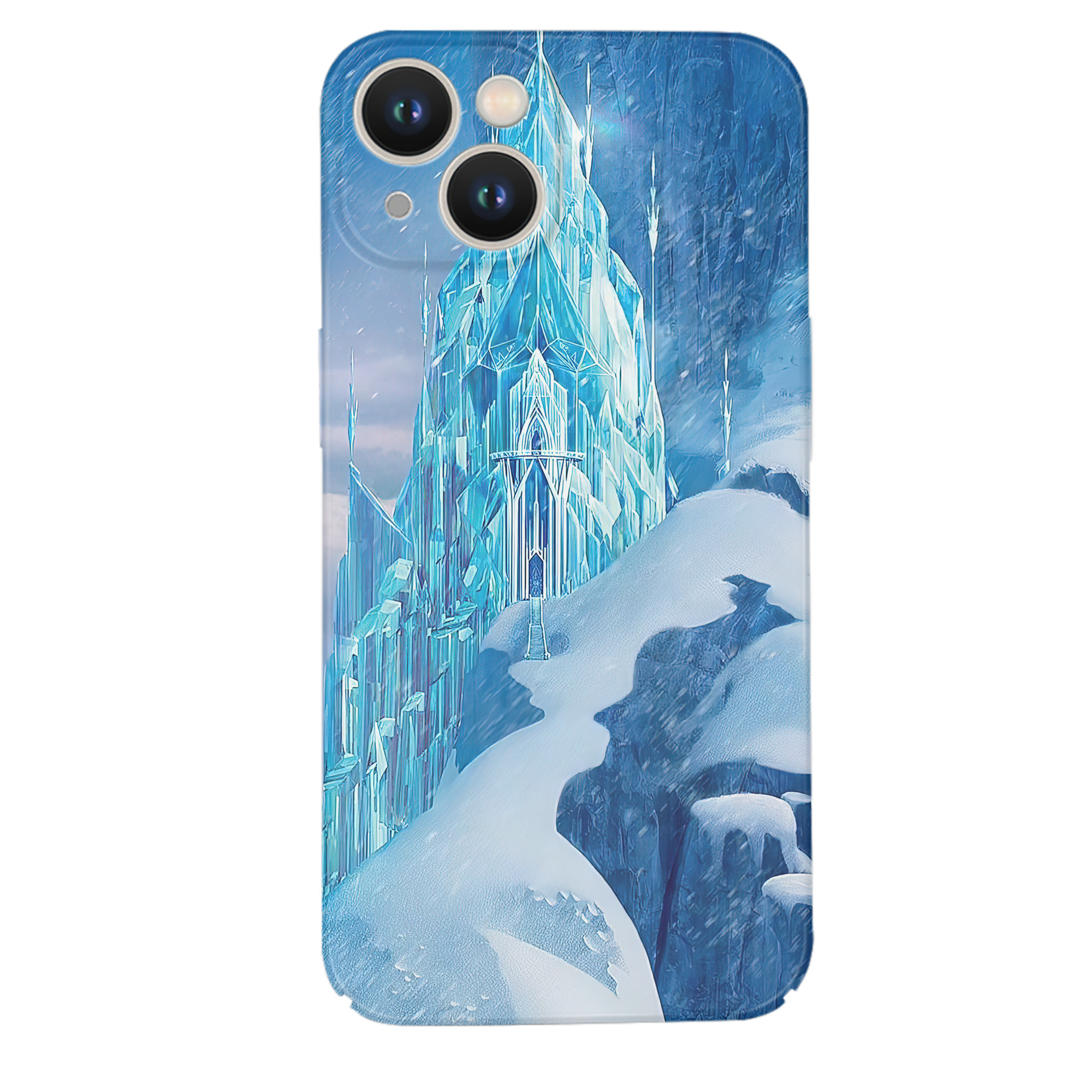 （画像用） アナと雪の女王 アンナ エルサ Frozen Anna Elsa 【iPhone 14シリーズ対応】ハードケース