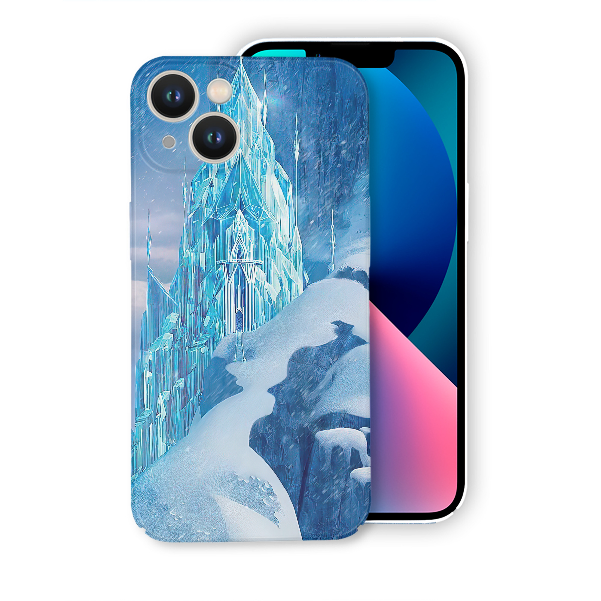 （画像用） アナと雪の女王 アンナ エルサ Frozen Anna Elsa 【iPhone 14シリーズ対応】ハードケース