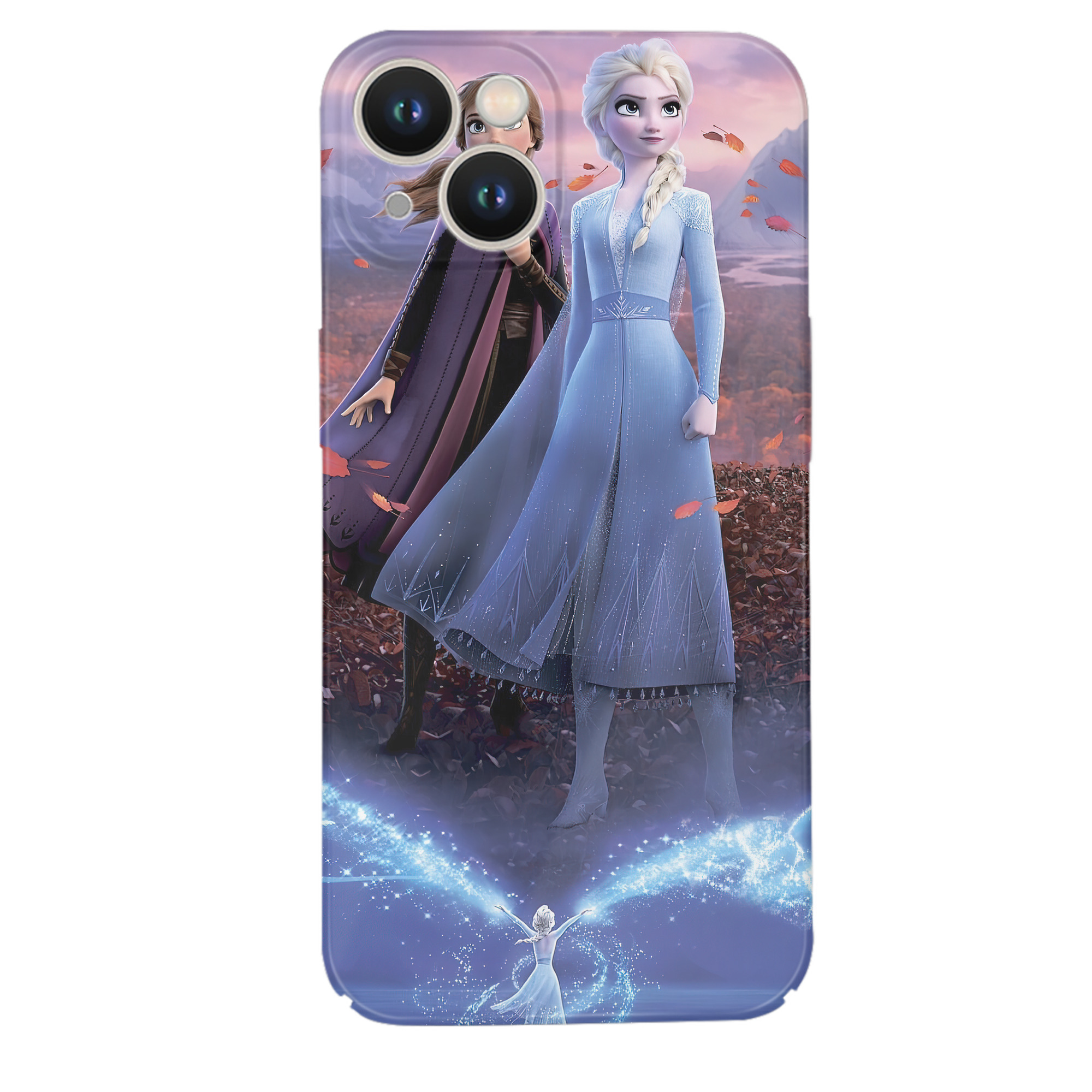 （画像用） アナと雪の女王 アンナ エルサ Frozen Anna Elsa 【iPhone 14シリーズ対応】ハードケース