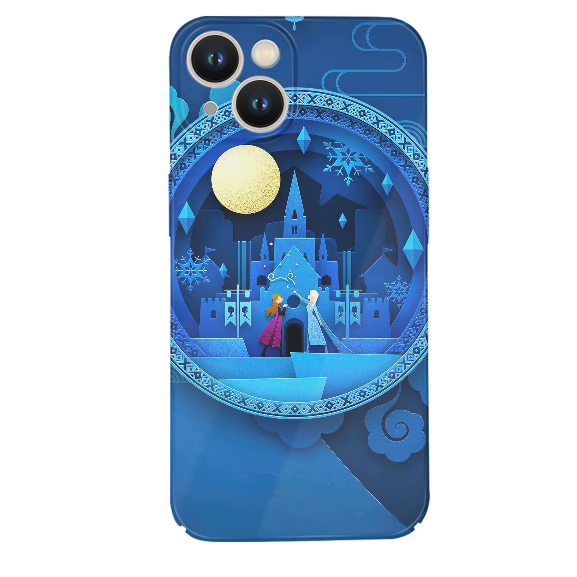 （画像用） アナと雪の女王 アンナ エルサ Frozen Anna Elsa 【iPhone 14シリーズ対応】ハードケース