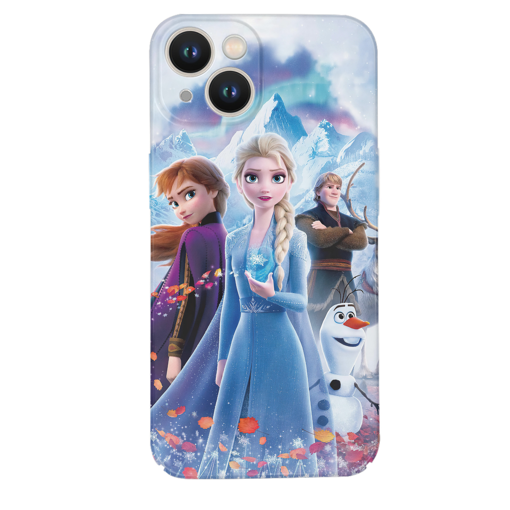 （画像用） アナと雪の女王 アンナ エルサ Frozen Anna Elsa 【iPhone 14シリーズ対応】ハードケース