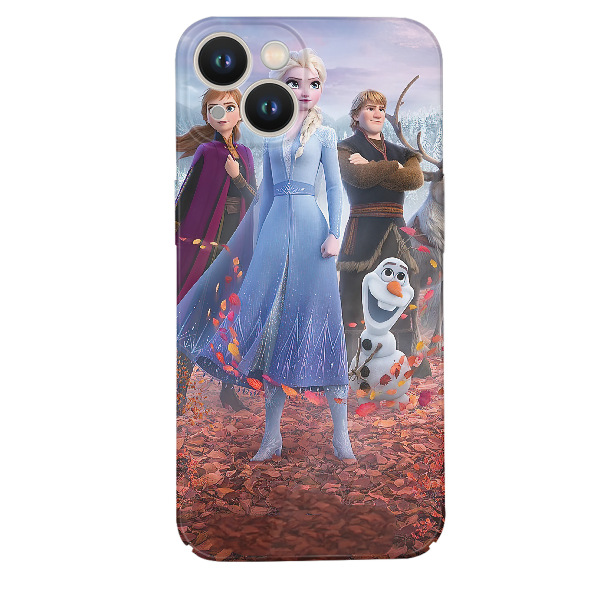 （画像用） アナと雪の女王 アンナ エルサ Frozen Anna Elsa 【iPhone 14シリーズ対応】ハードケース