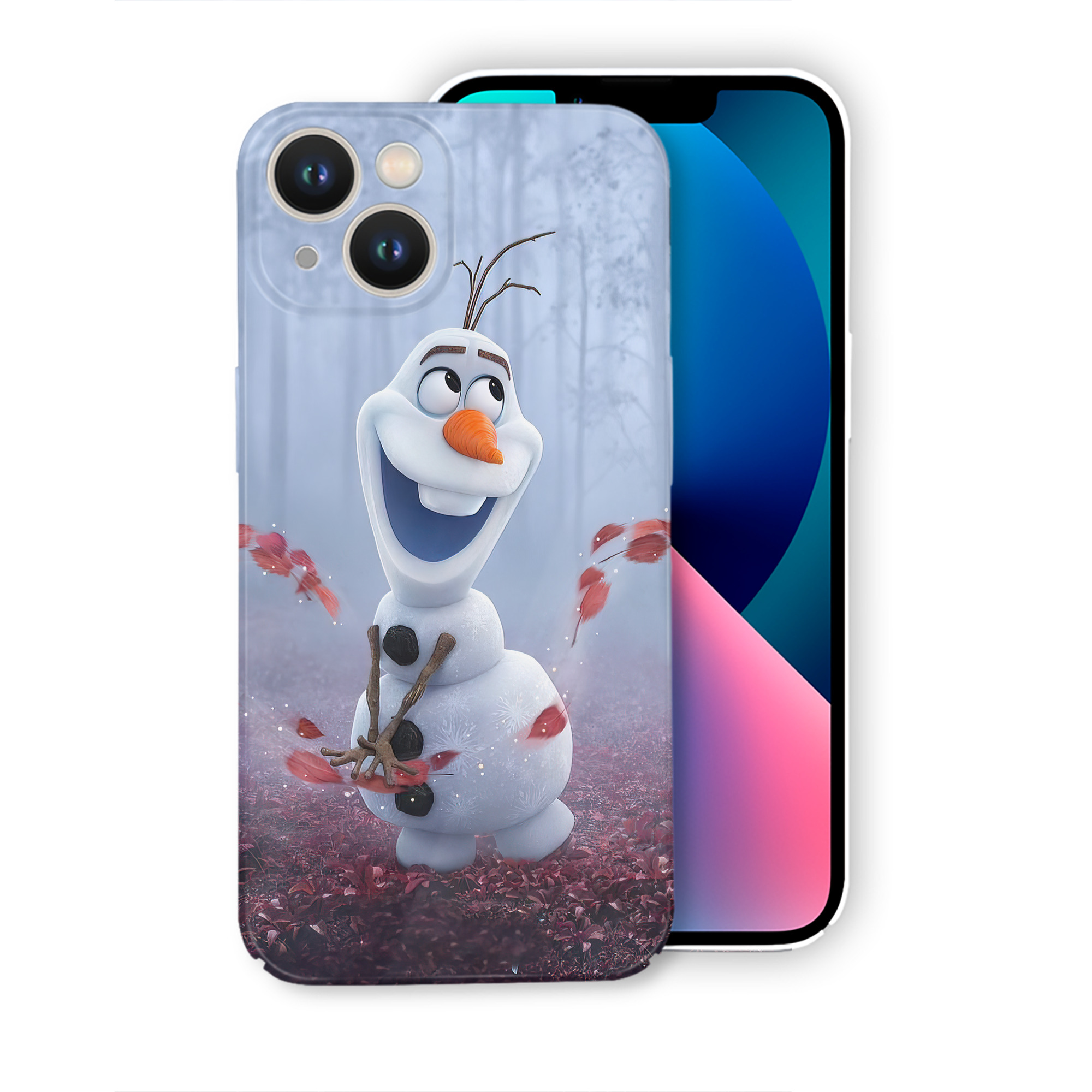 （画像用） アナと雪の女王 アンナ エルサ Frozen Anna Elsa 【iPhone 14シリーズ対応】ハードケース