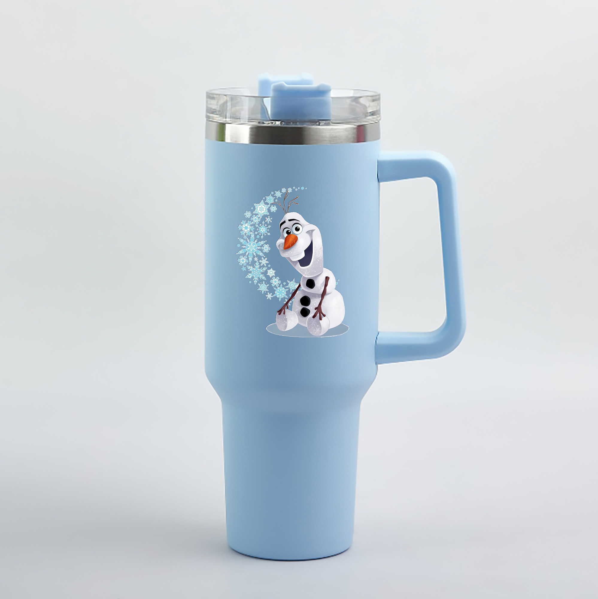 （画像用） アナと雪の女王 アンナ エルサ Frozen Anna Elsa 1200mL車用タンブラー（カラープリント）
