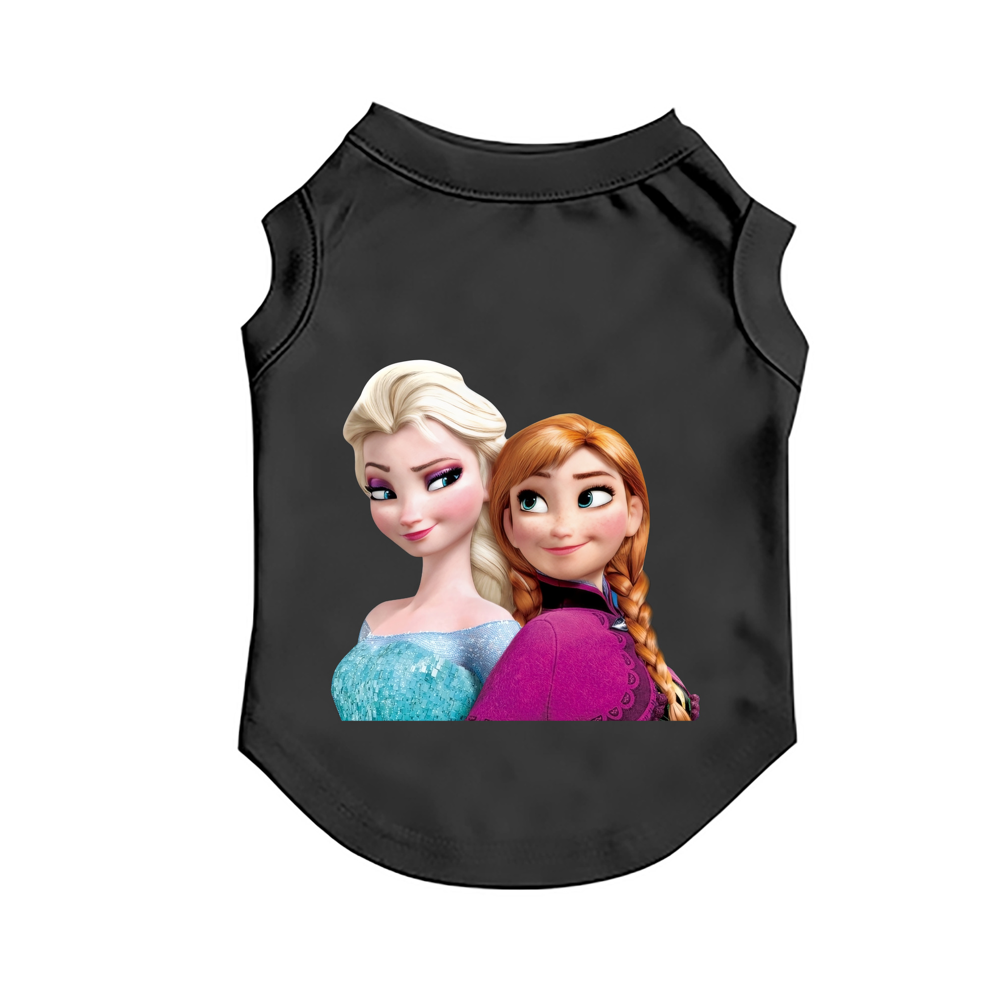（画像用） アナと雪の女王 アンナ エルサ Frozen Anna Elsa ペット用ベスト