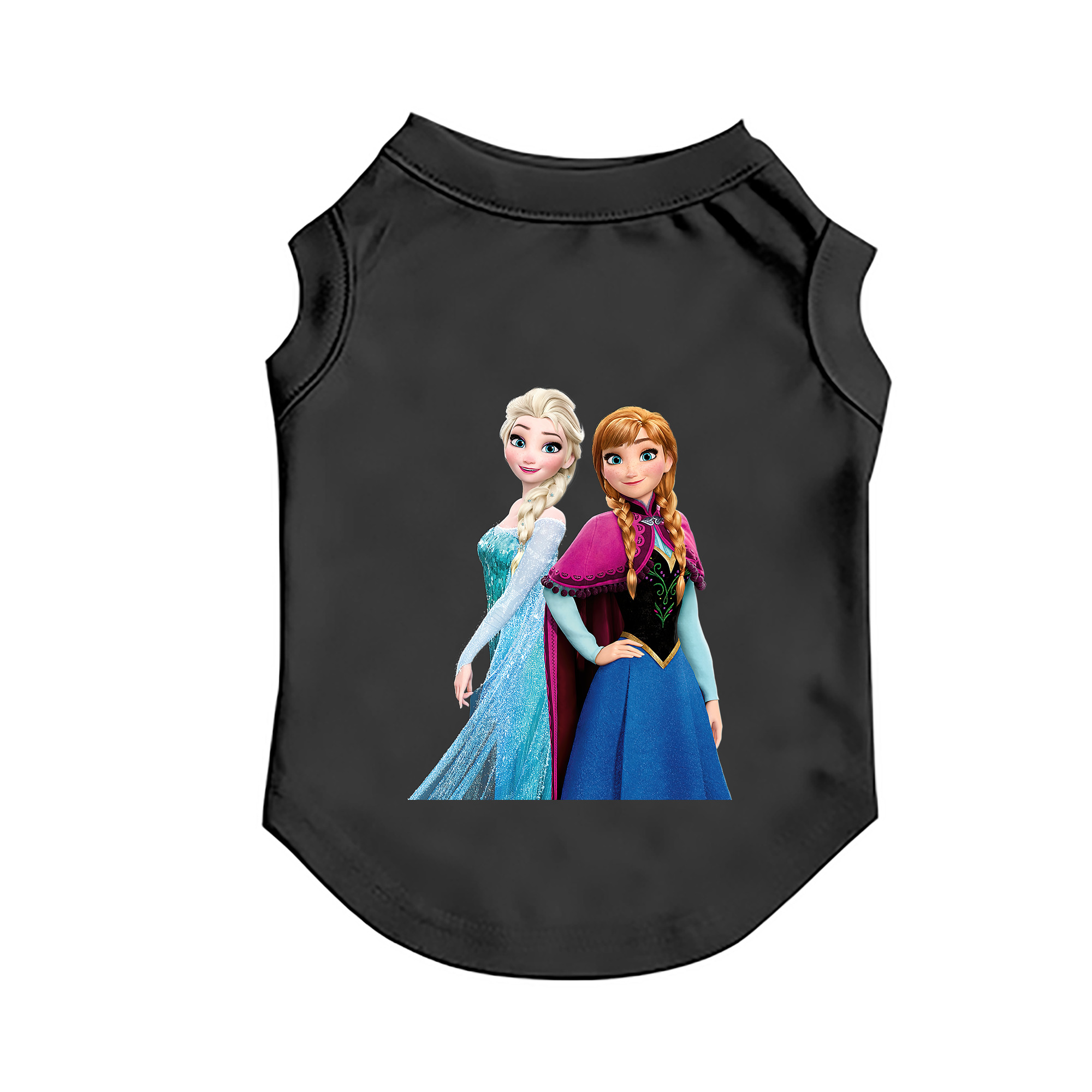 （画像用） アナと雪の女王 アンナ エルサ Frozen Anna Elsa ペット用ベスト
