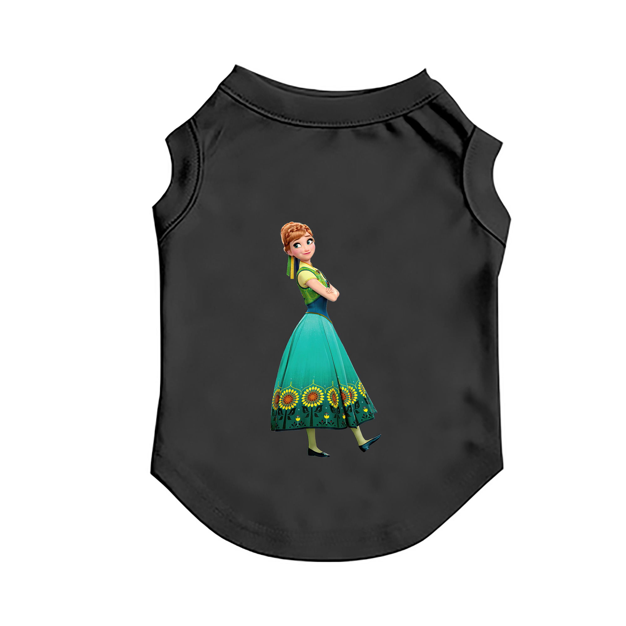 （画像用） アナと雪の女王 アンナ エルサ Frozen Anna Elsa ペット用ベスト