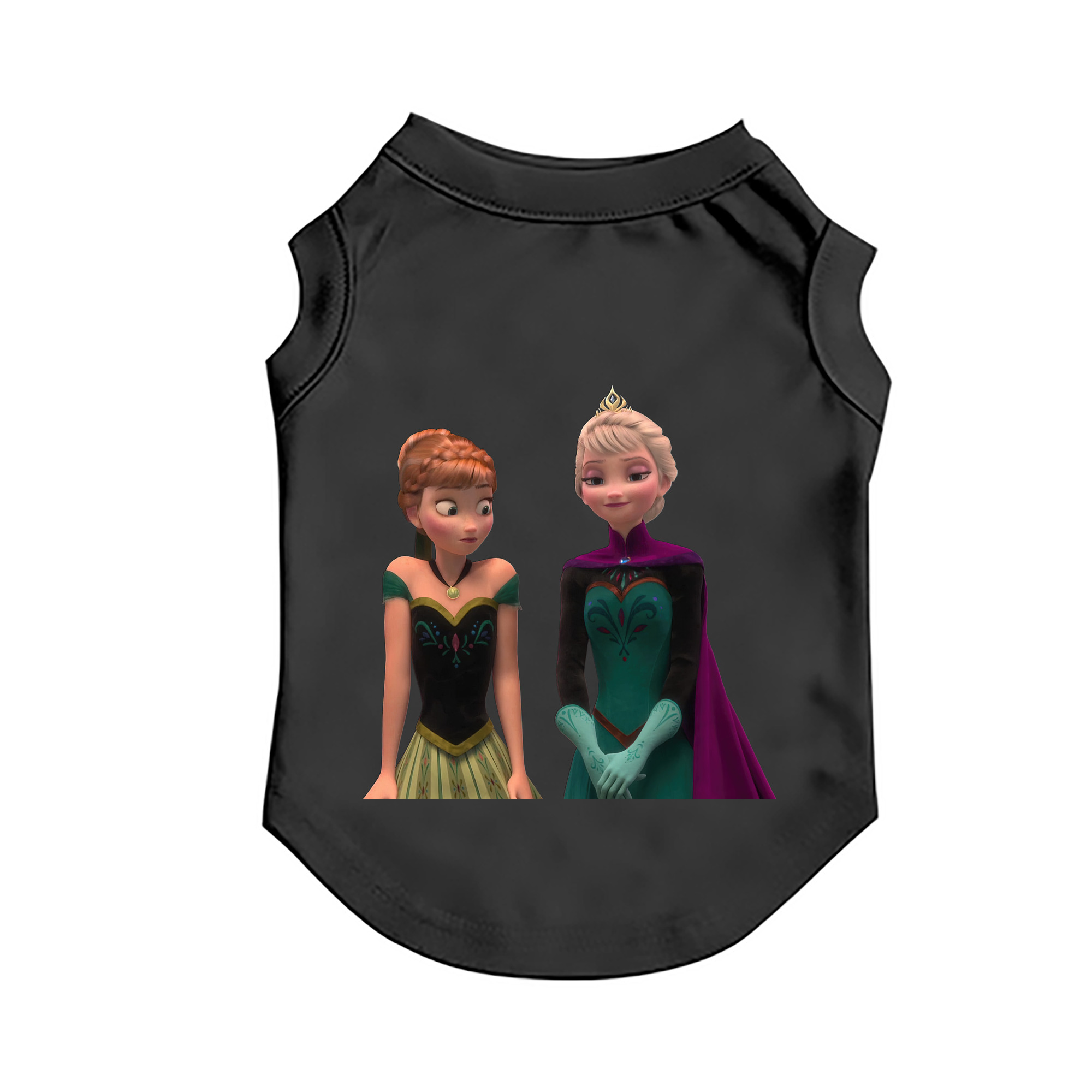 （画像用） アナと雪の女王 アンナ エルサ Frozen Anna Elsa ペット用ベスト