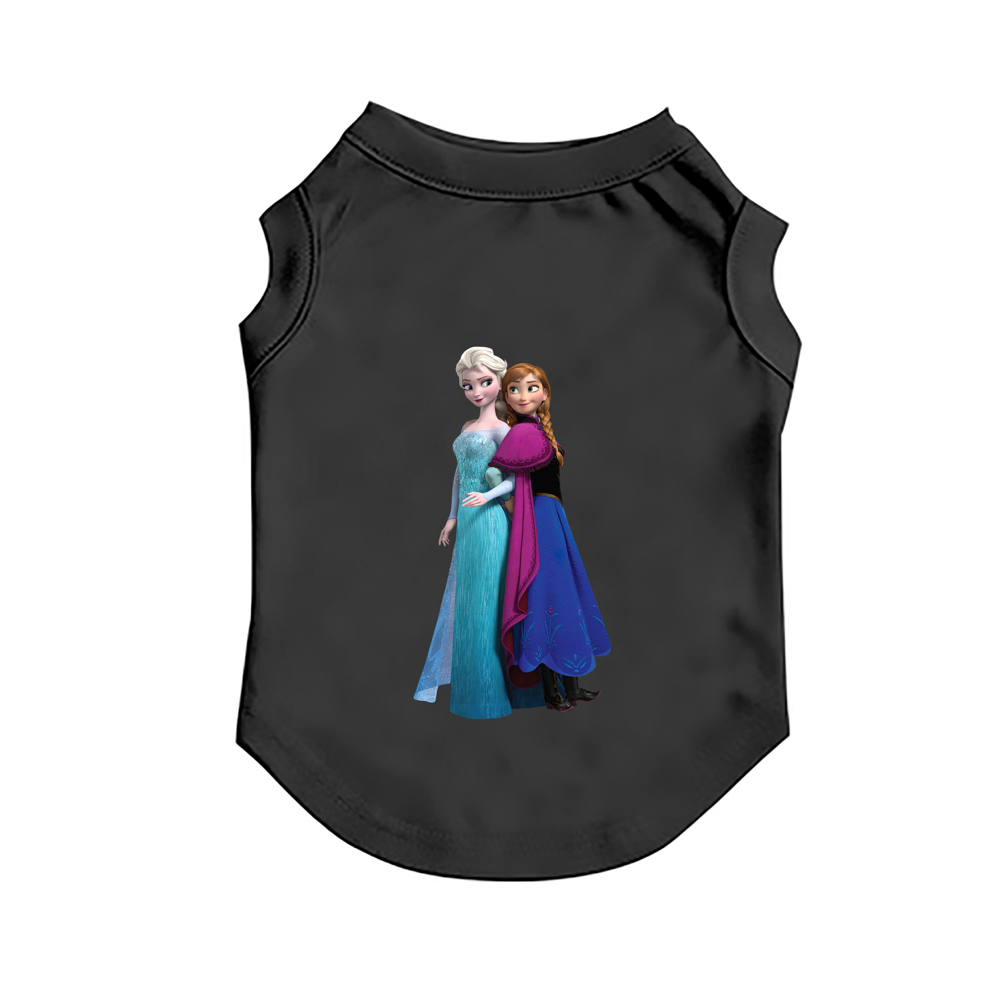 （画像用） アナと雪の女王 アンナ エルサ Frozen Anna Elsa ペット用ベスト