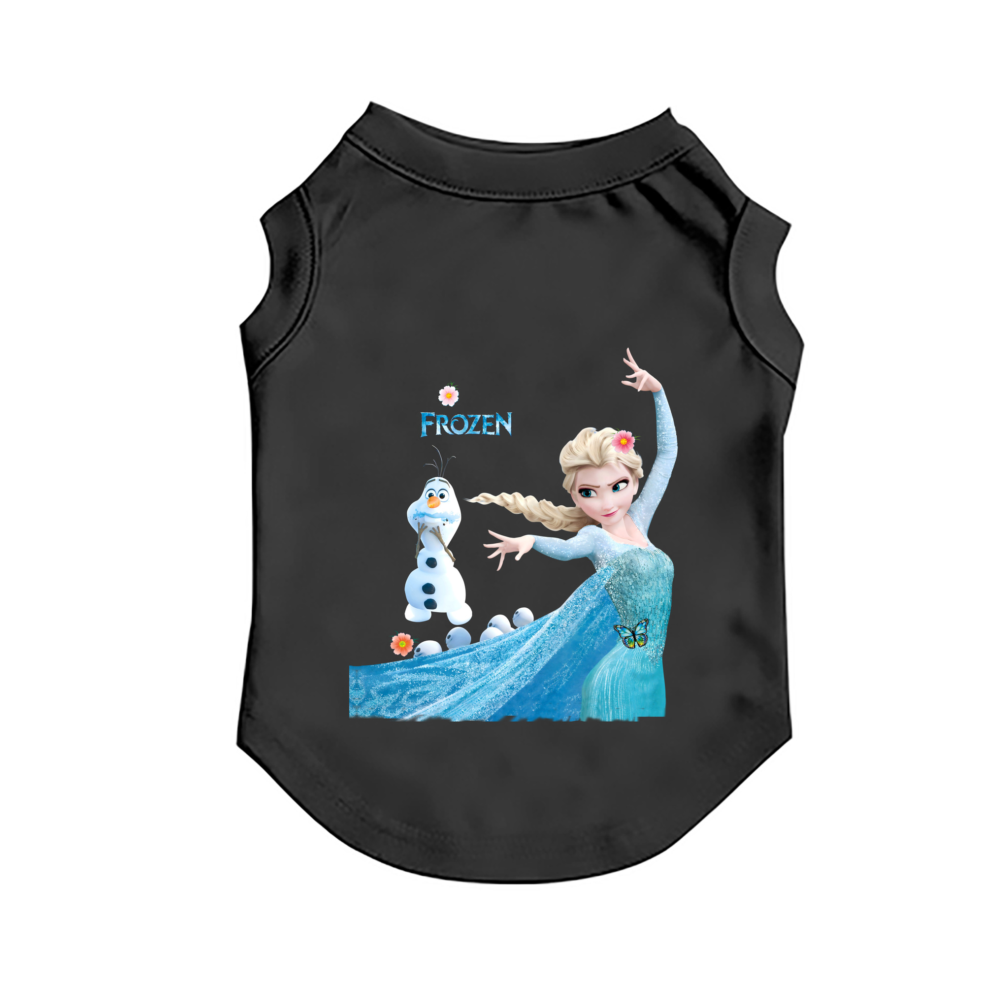 （画像用） アナと雪の女王 アンナ エルサ Frozen Anna Elsa ペット用ベスト