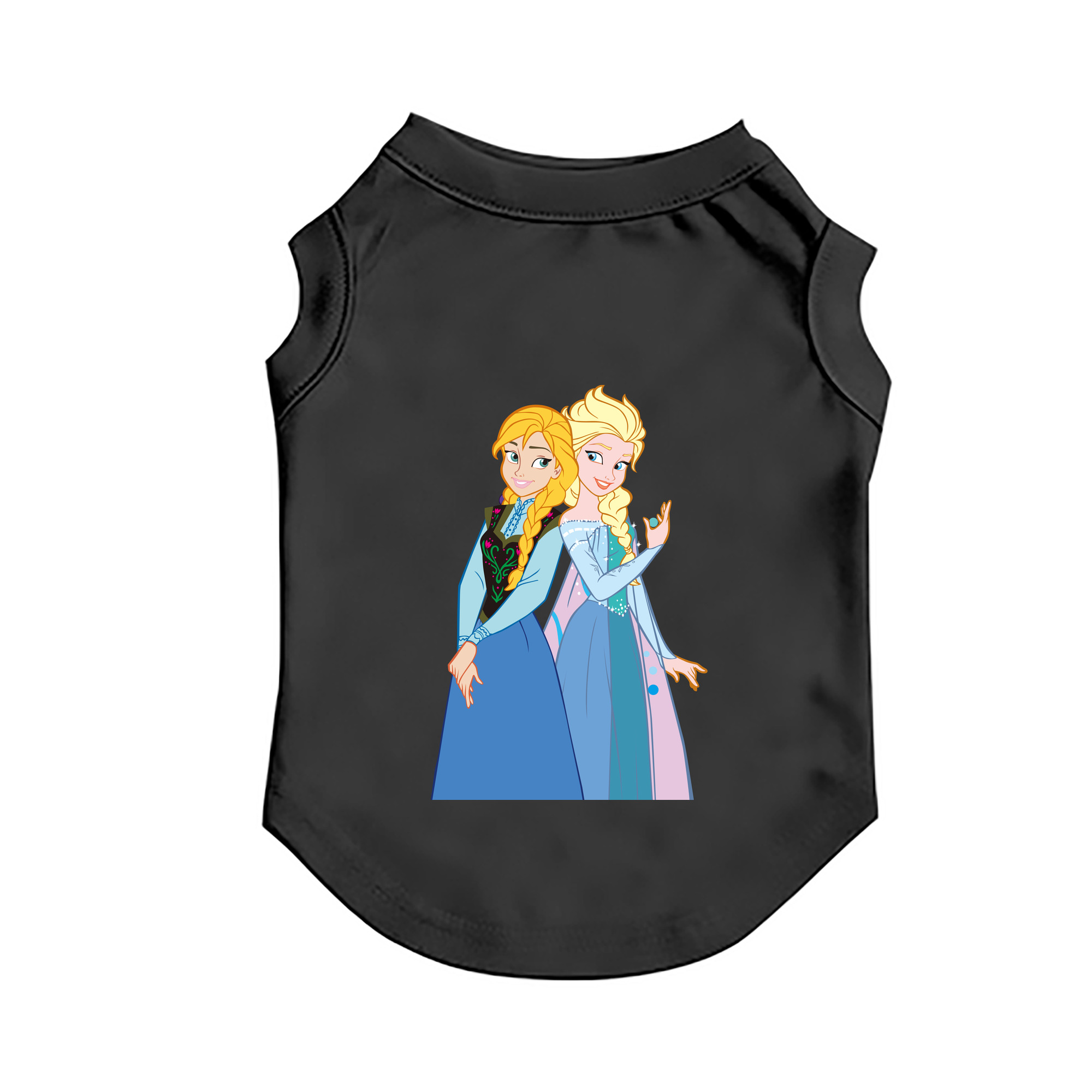 （画像用） アナと雪の女王 アンナ エルサ Frozen Anna Elsa ペット用ベスト