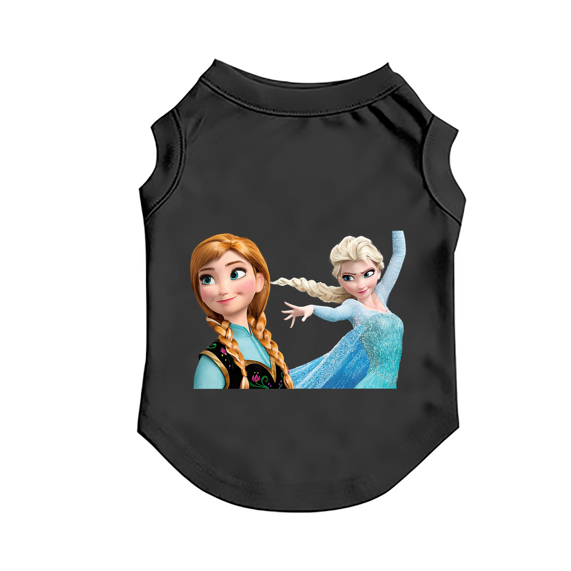 （画像用） アナと雪の女王 アンナ エルサ Frozen Anna Elsa ペット用ベスト