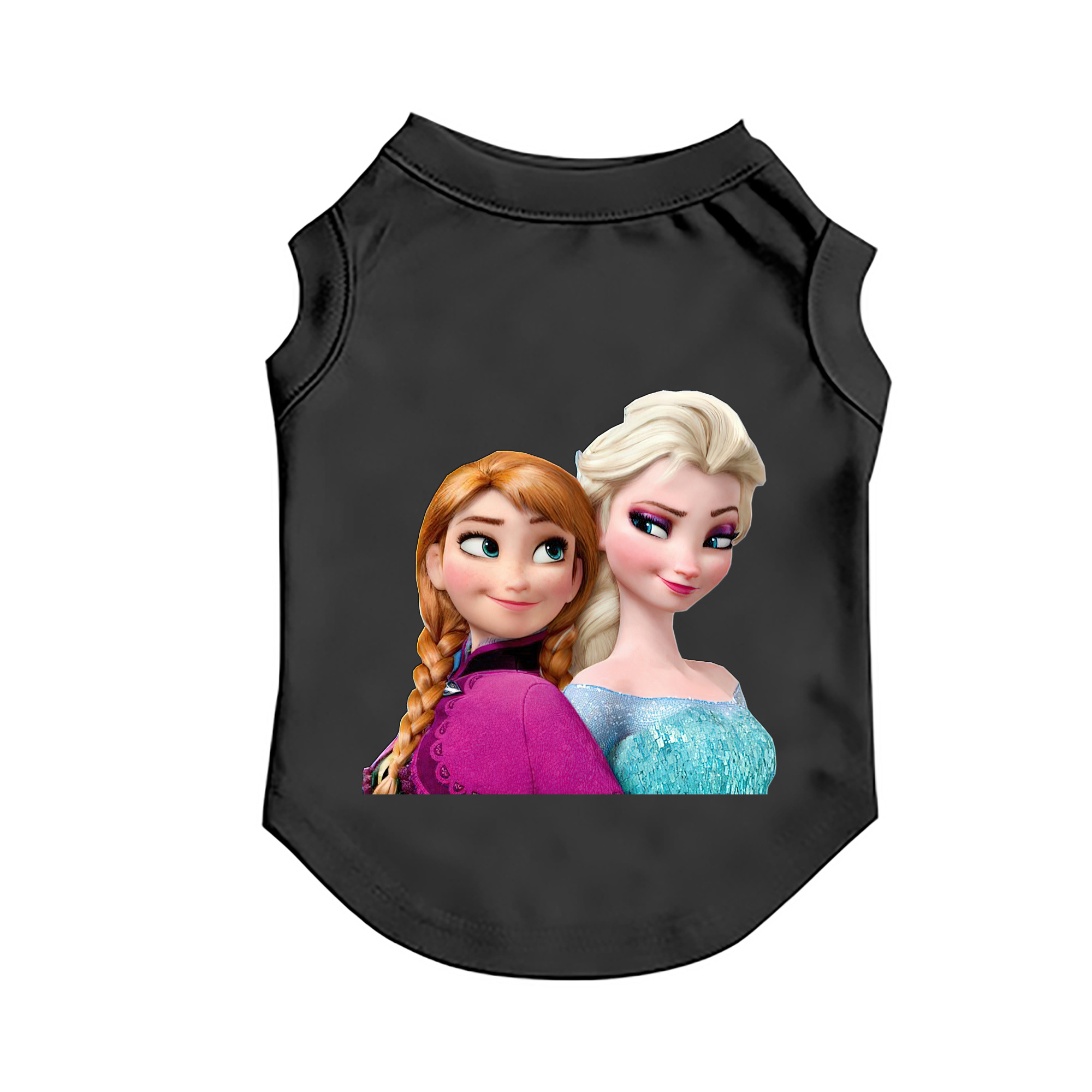 （画像用） アナと雪の女王 アンナ エルサ Frozen Anna Elsa ペット用ベスト
