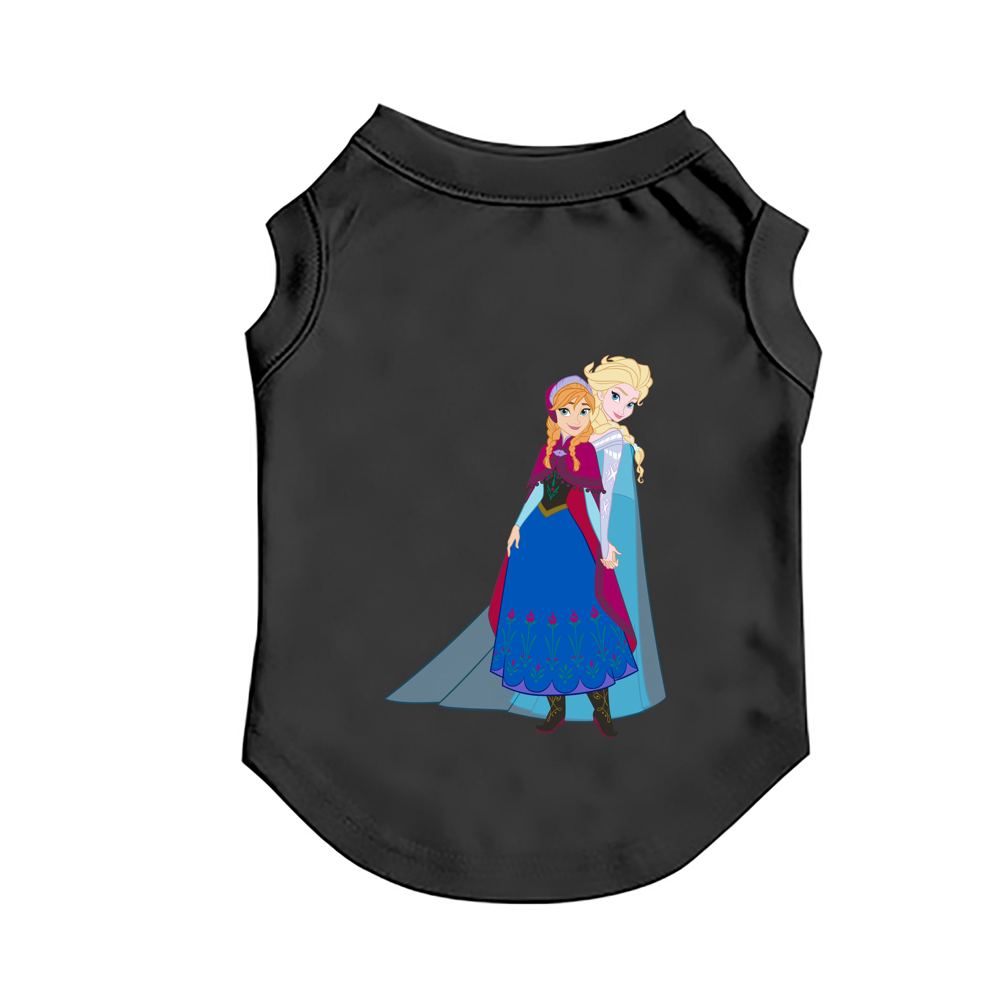 （画像用） アナと雪の女王 アンナ エルサ Frozen Anna Elsa ペット用ベスト